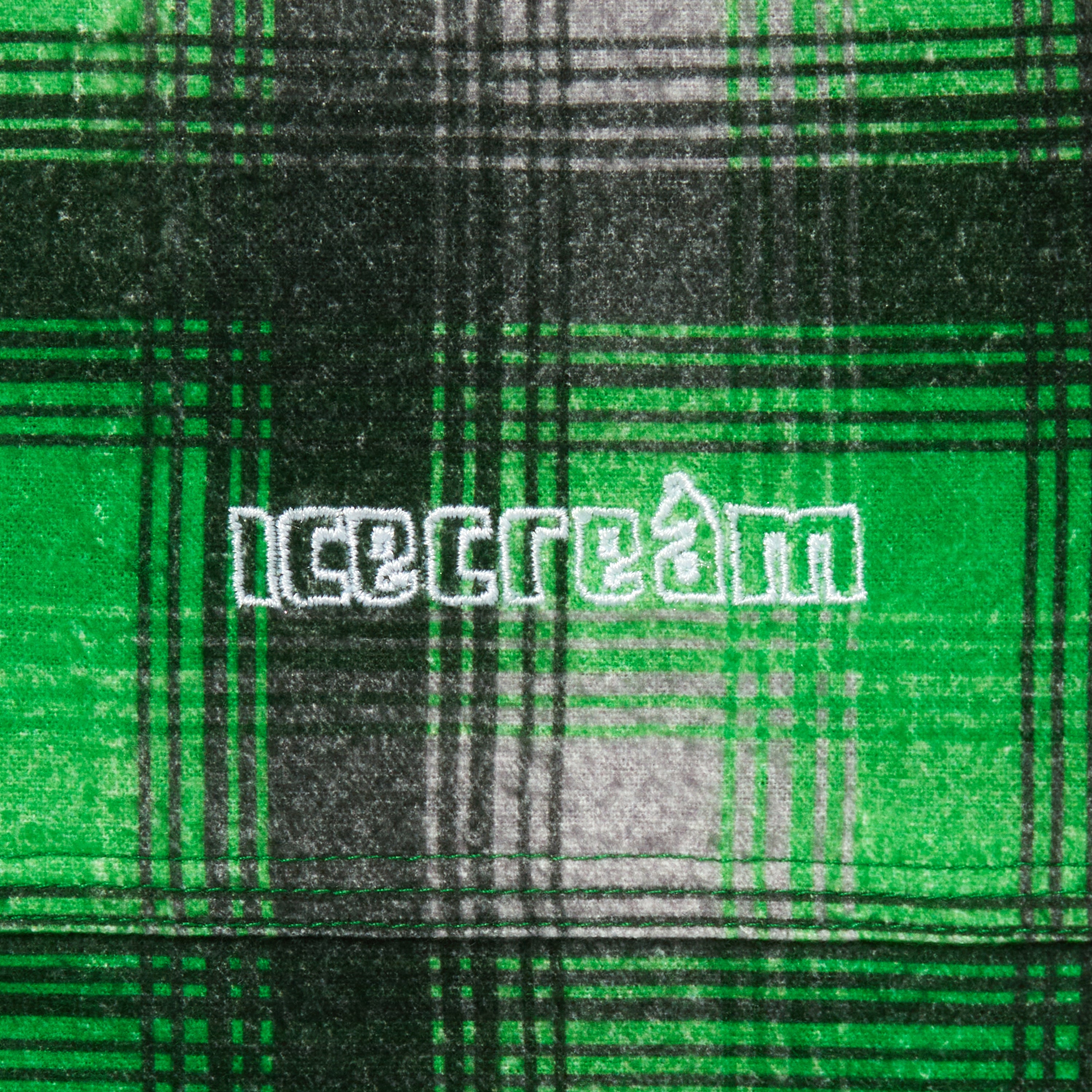 画像をギャラリービューアに読み込む, EMBROIDERED LOGO BUGGY FLANNEL CHECK JACKET