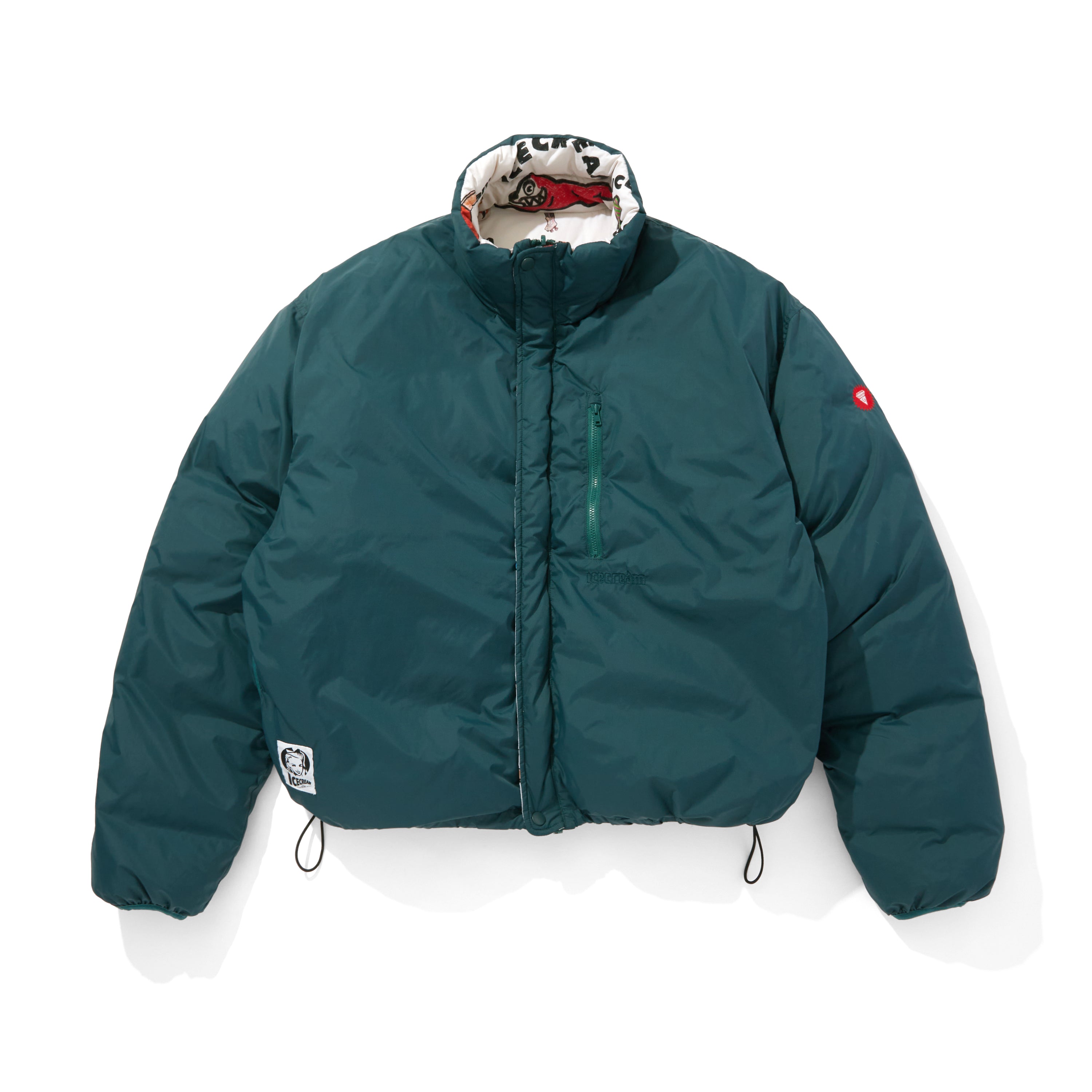 Load image into Gallery viewer, REVERSIBLE DOWN JACKET