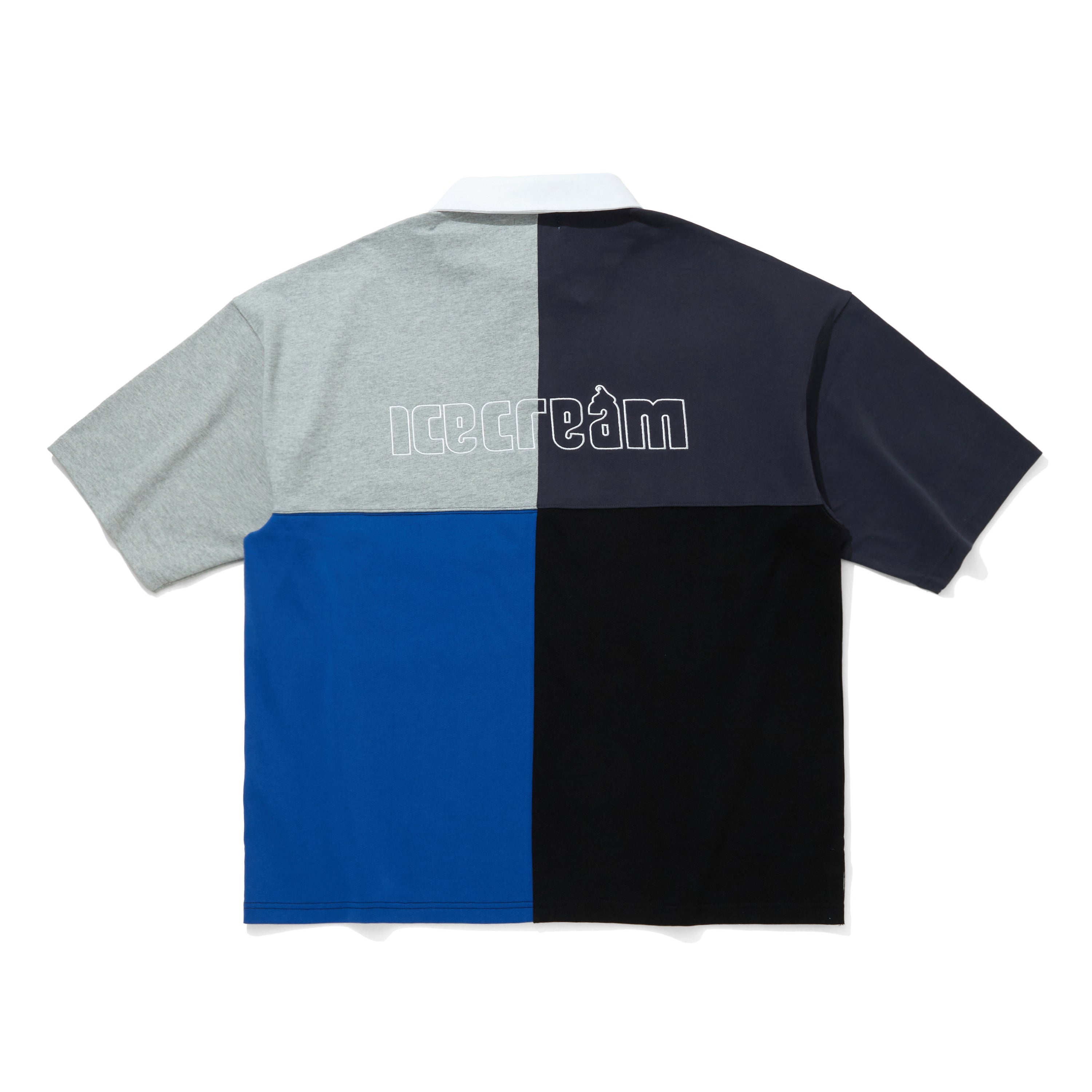 画像をギャラリービューアに読み込む, Oversize Embroidery Logo Crazy Rugby Shirt