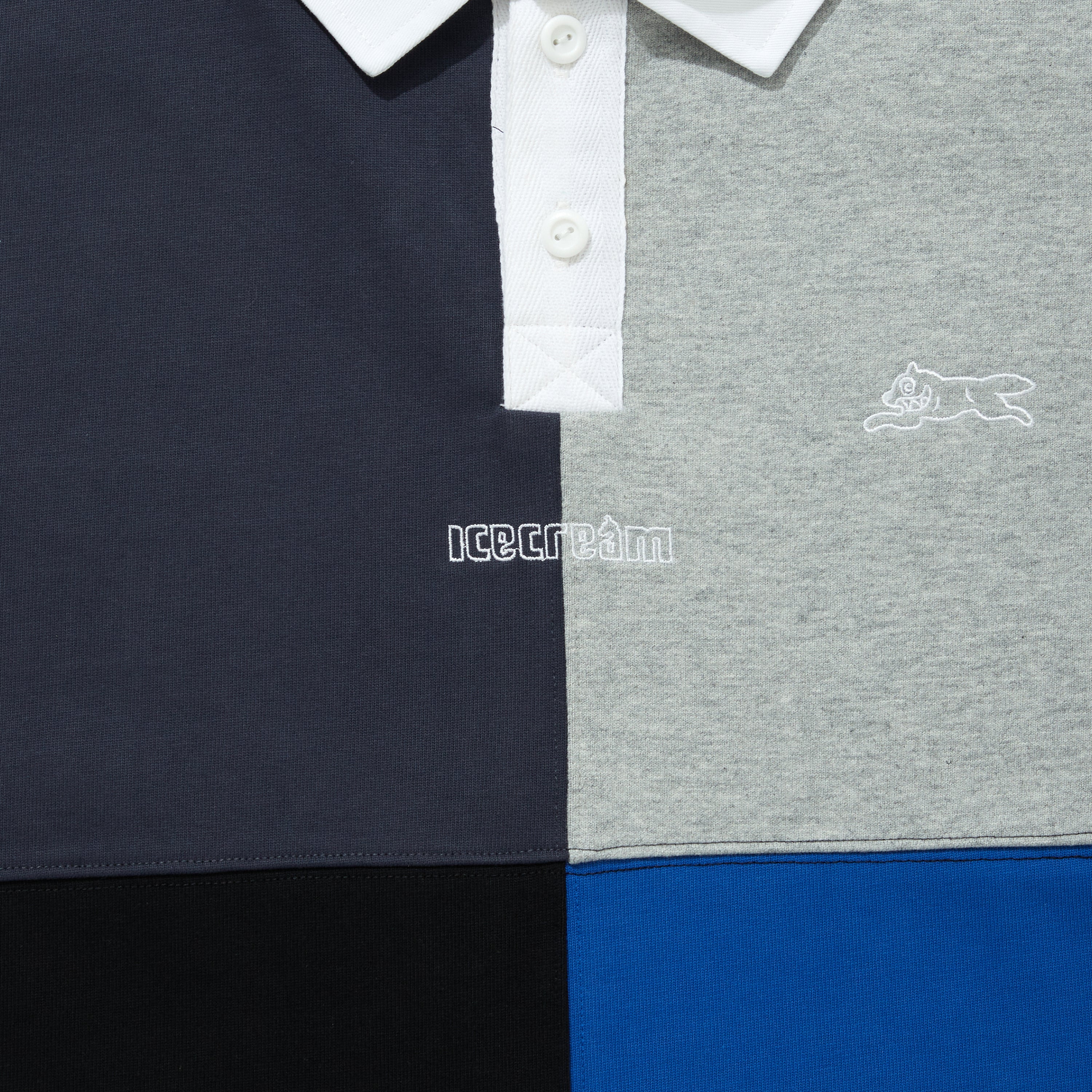 画像をギャラリービューアに読み込む, Oversize Embroidery Logo Crazy Rugby Shirt