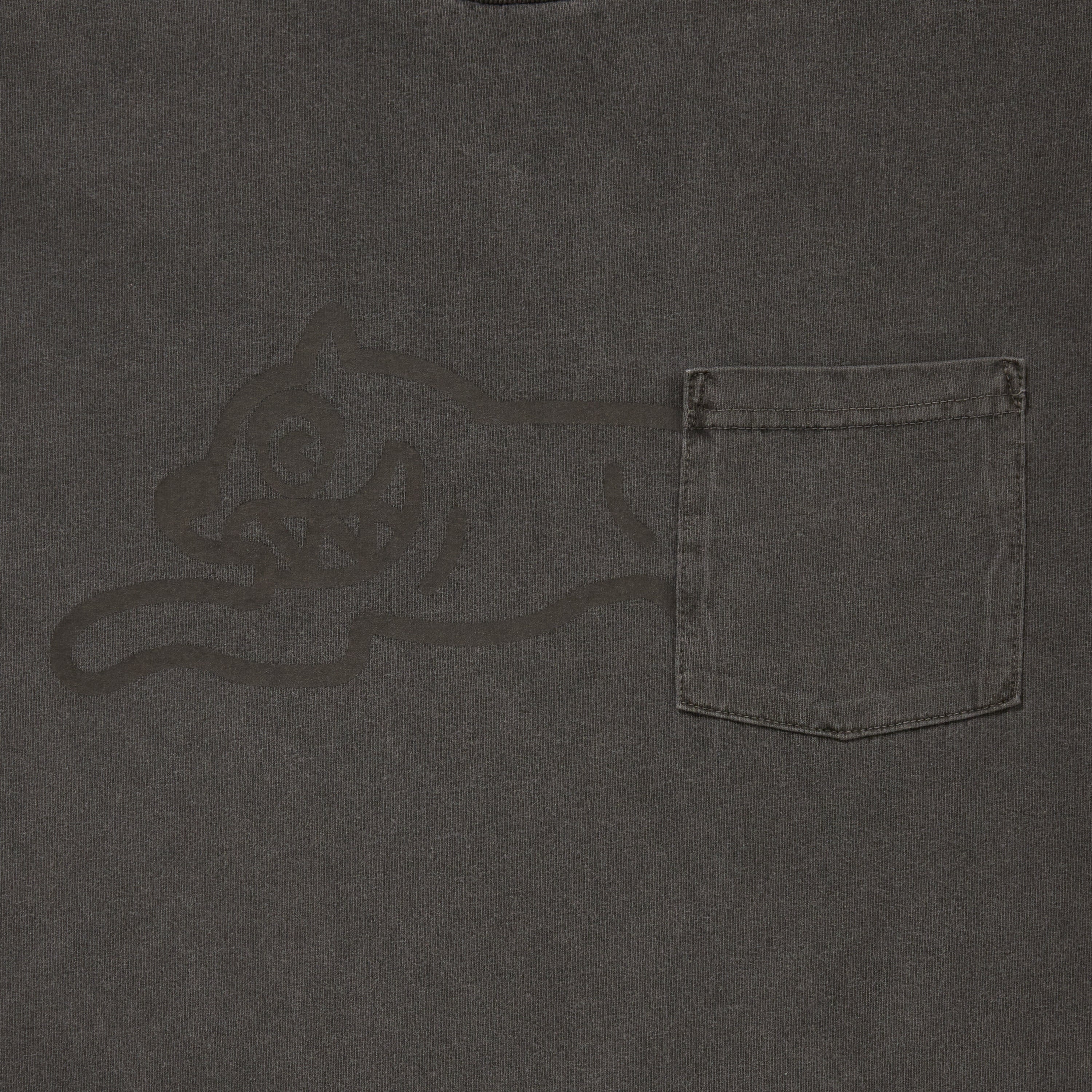 画像をギャラリービューアに読み込む, Overdyed Pocket T-shrt_Running Dog