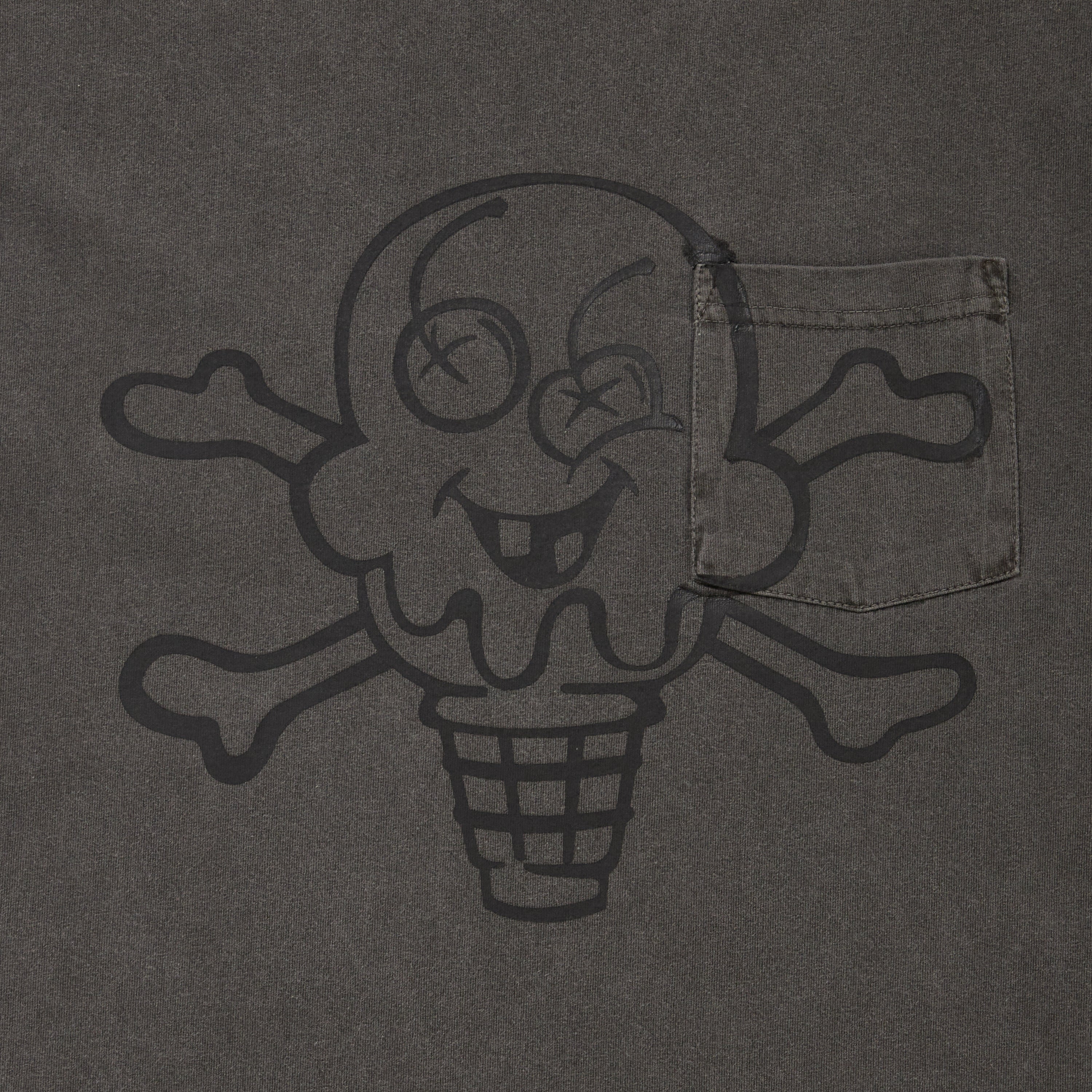 画像をギャラリービューアに読み込む, Overdyed Pocket T-shrt_Cone And Bone