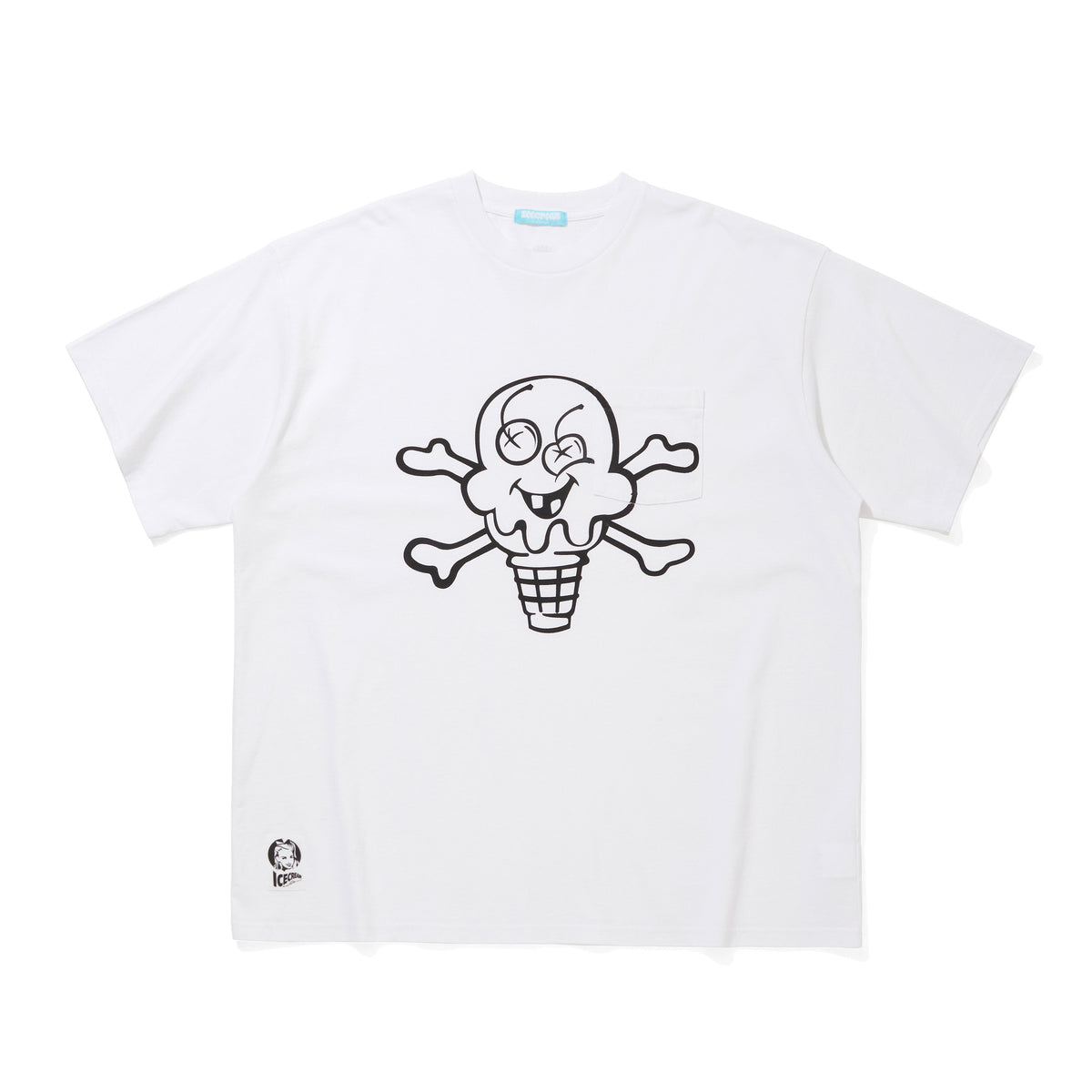 Overdyed Pocket T-shrt_Cone And Bone – BILLIONAIRE BOYS CLUB 
