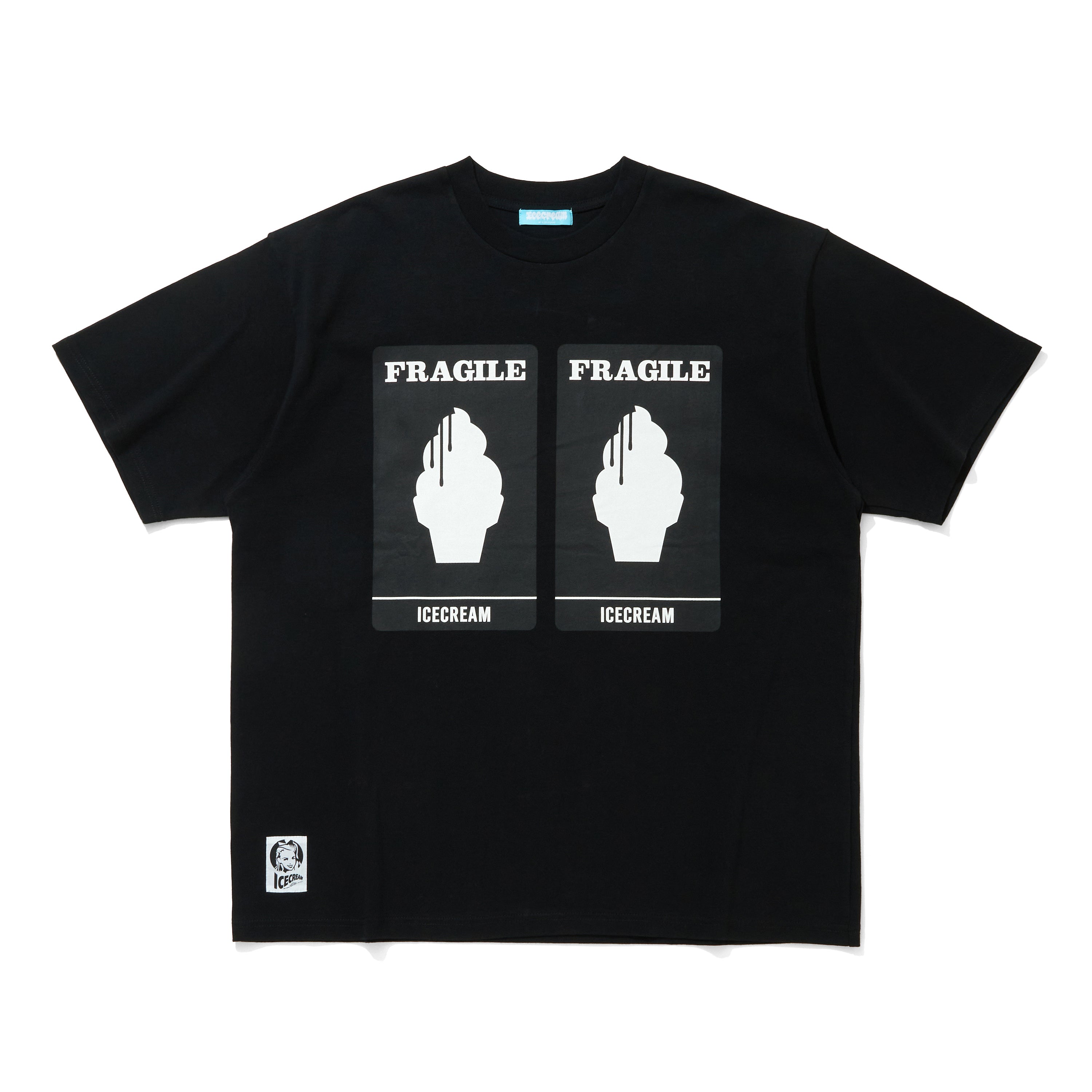 画像をギャラリービューアに読み込む, Cotton T-shirt_Fragile