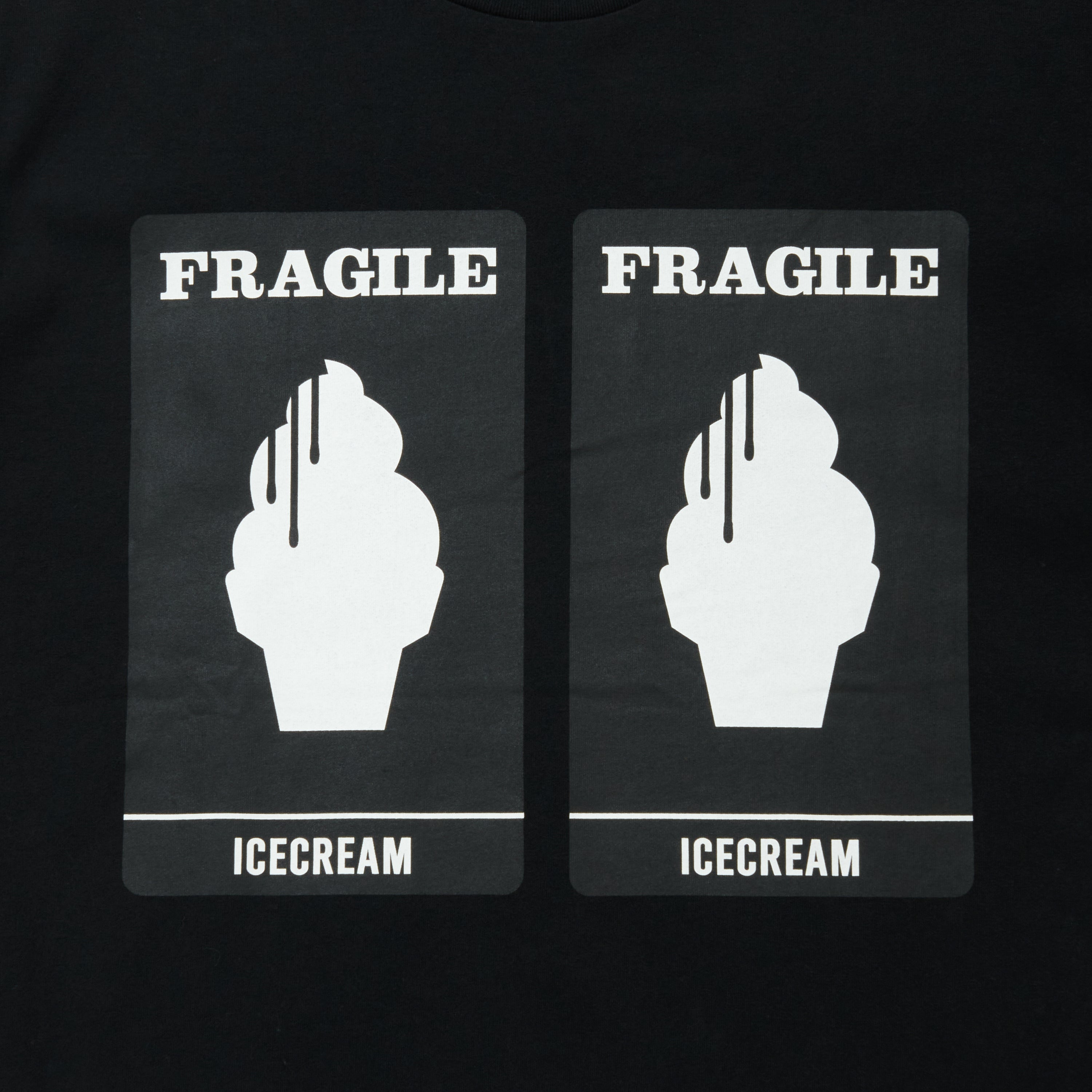 画像をギャラリービューアに読み込む, Cotton T-shirt_Fragile