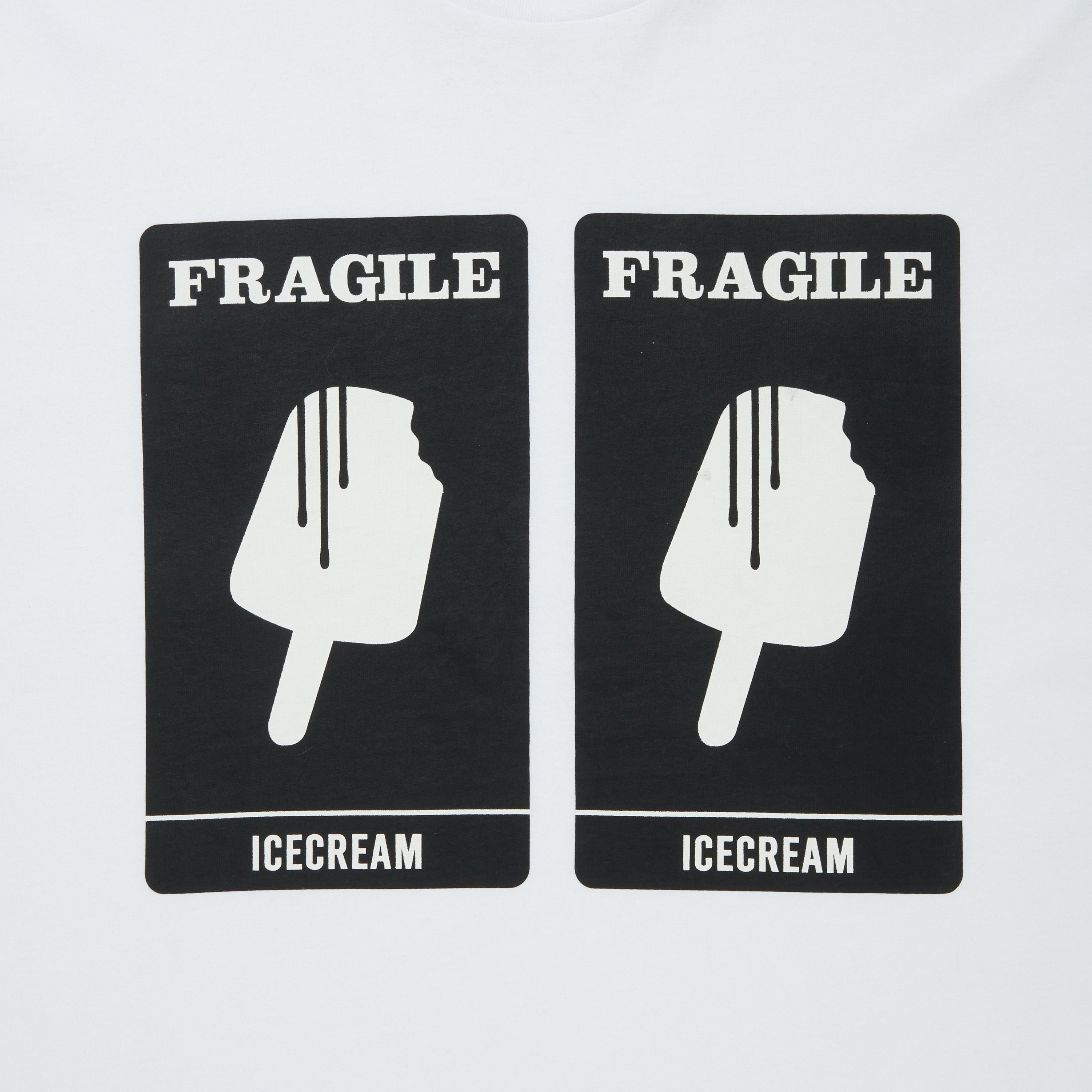 画像をギャラリービューアに読み込む, Cotton T-shirt_Fragile