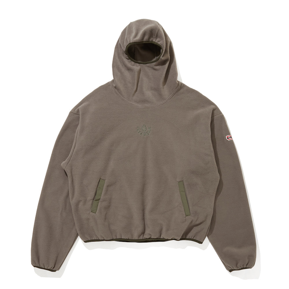 画像をギャラリービューアに読み込む, EMBROIDERED LOGO PIPING FLEECE HOODIE