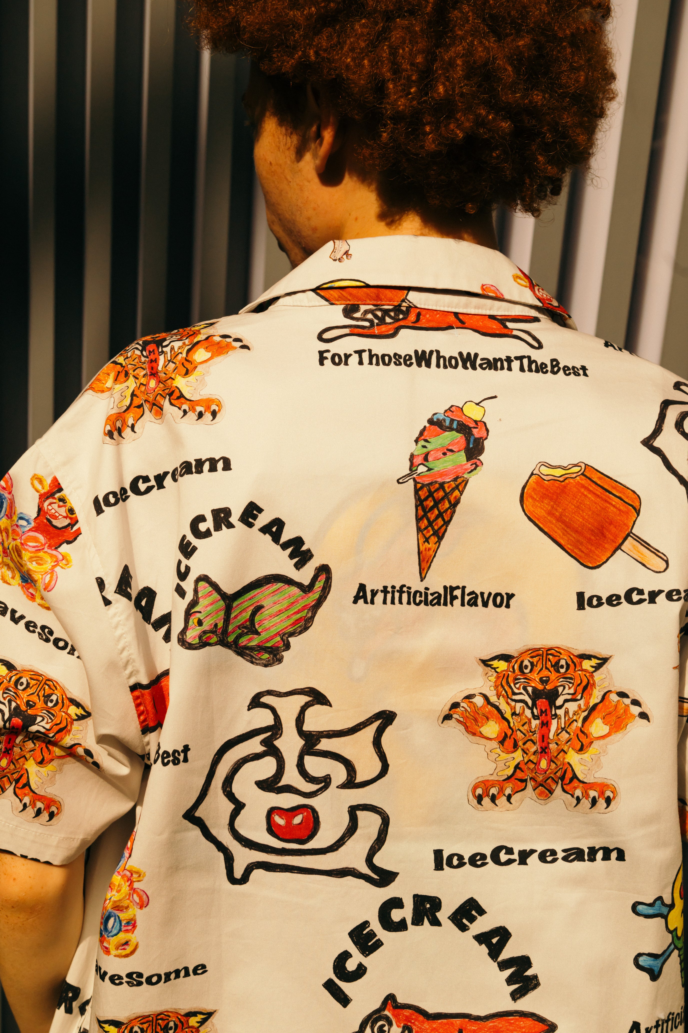 画像をギャラリービューアに読み込む, OPEN COLLAR S/S SHIRT
