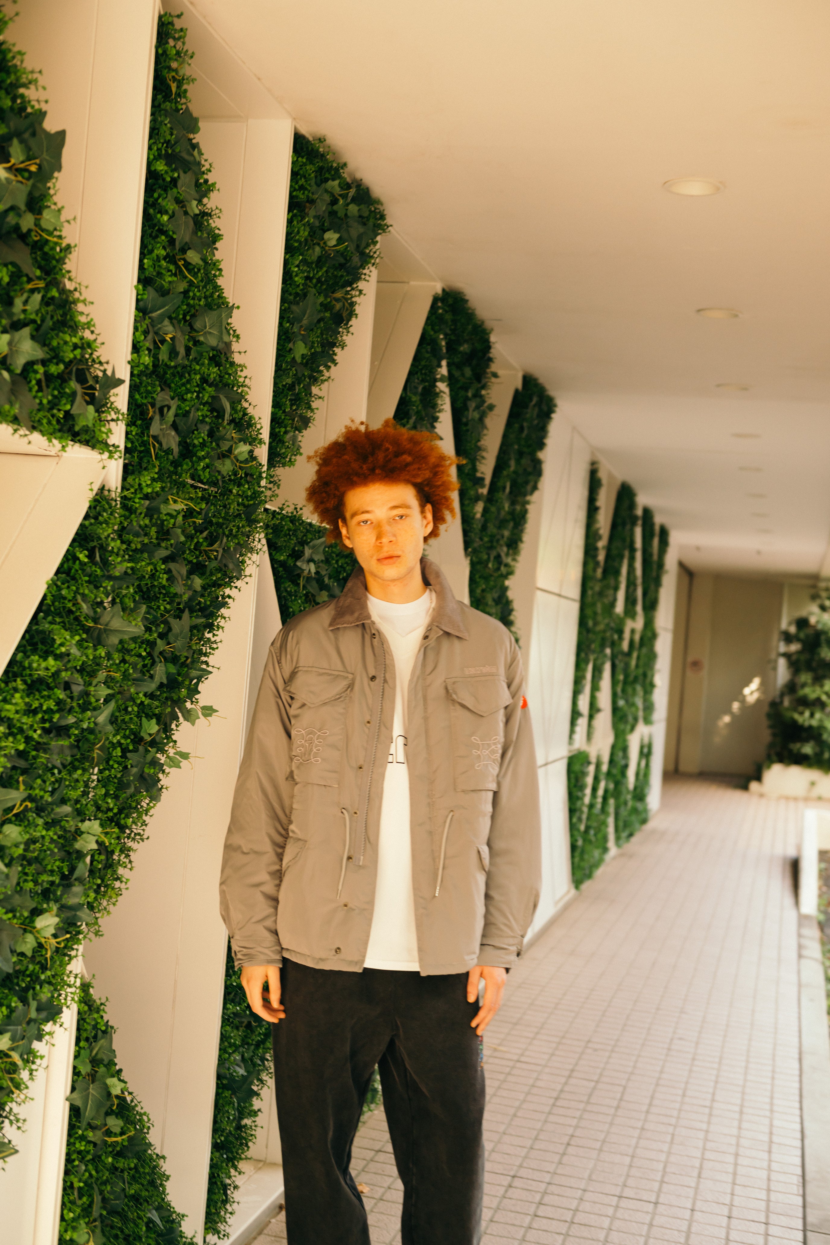 画像をギャラリービューアに読み込む, EMBROIDERED LOGO DOWN M-65