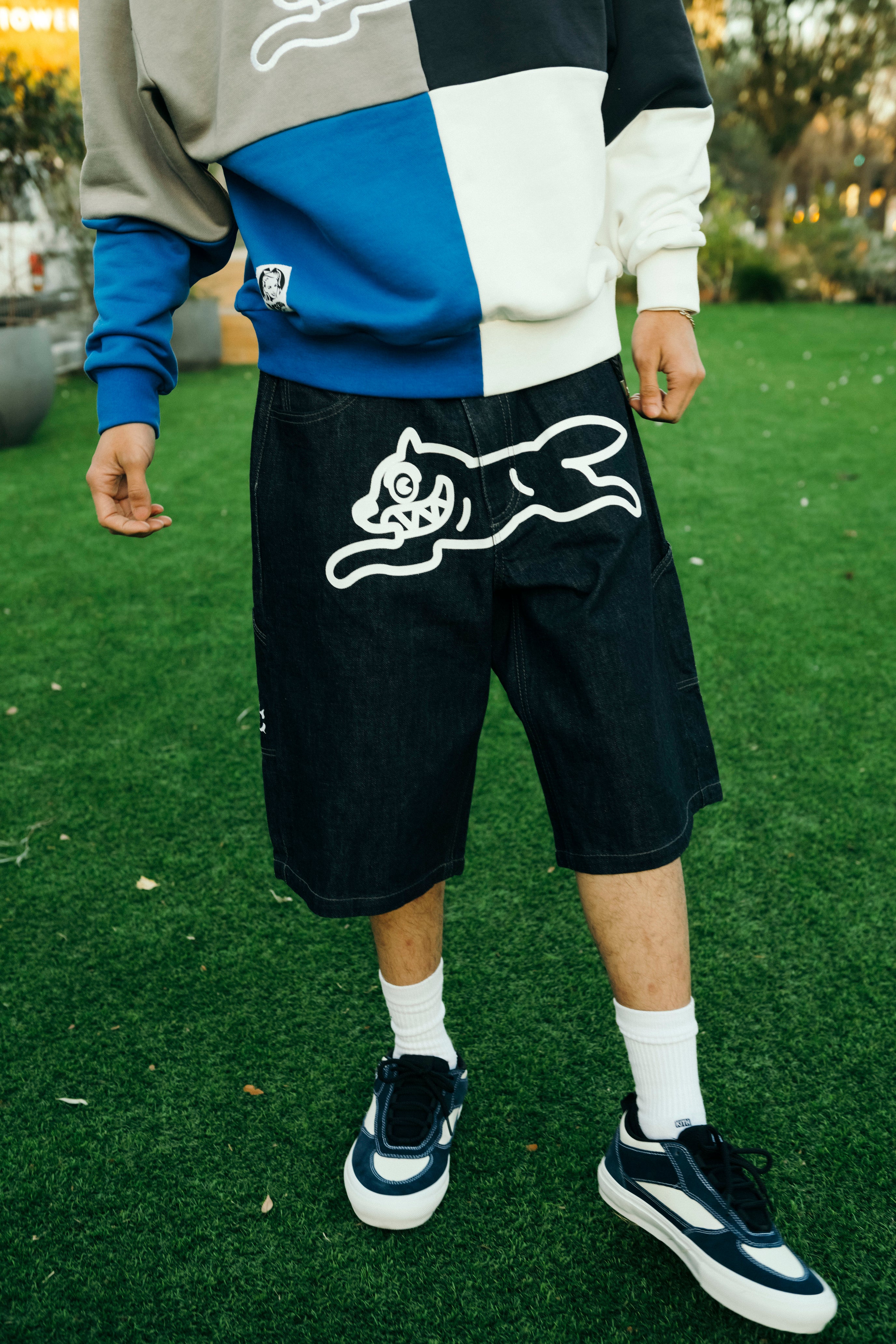 画像をギャラリービューアに読み込む, Embroidery Logo Crazy Sweatshirt