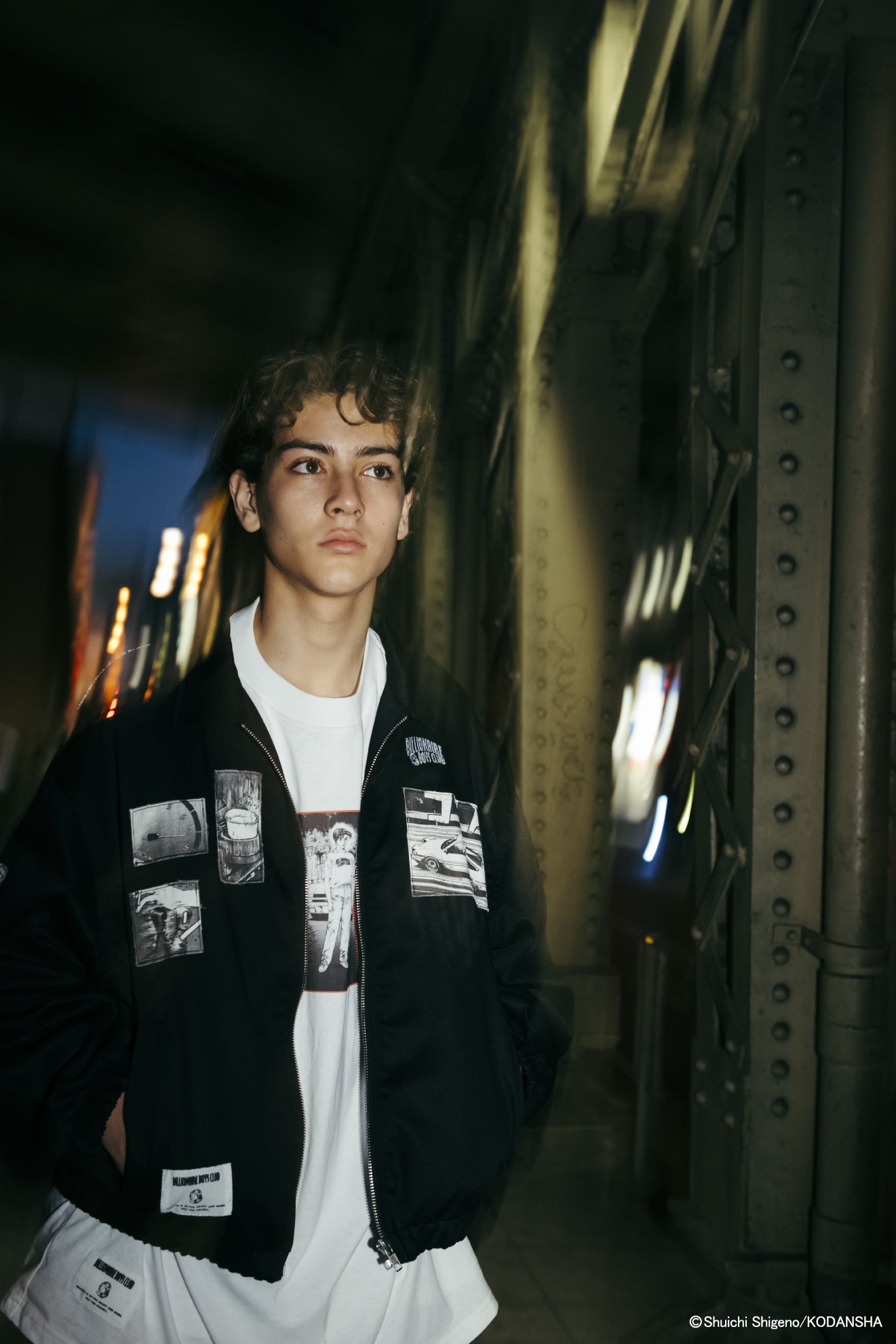 画像をギャラリービューアに読み込む, BILLIONAIRE BOYS CLUB x INITIAL D COTTON T-SHIRT #1