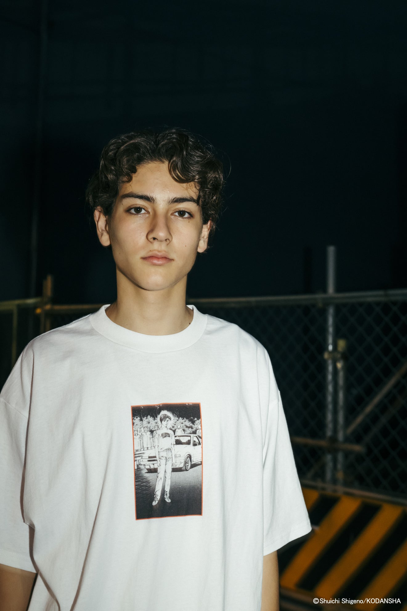 画像をギャラリービューアに読み込む, BILLIONAIRE BOYS CLUB x INITIAL D COTTON T-SHIRT #1