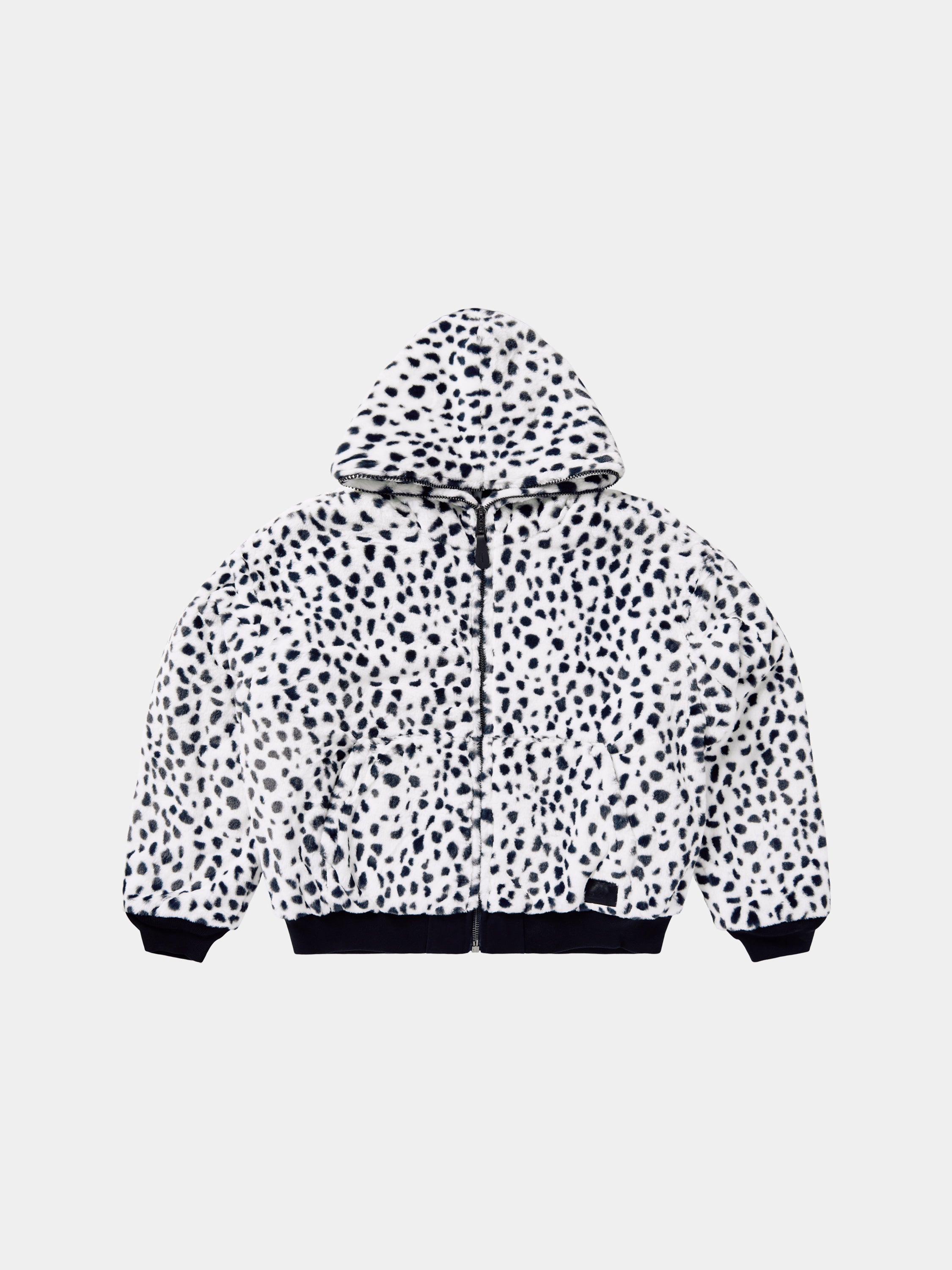 画像をギャラリービューアに読み込む, Icecream x Alpha Industries _Faux Fur Full-Zip Hoodie