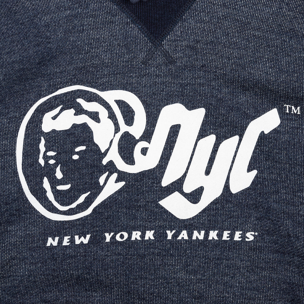 Load image into Gallery viewer, BILLIONAIRE BOYS CLUB x YANKEES YANKEES OG NYC LOOPWHEEL HOODIE