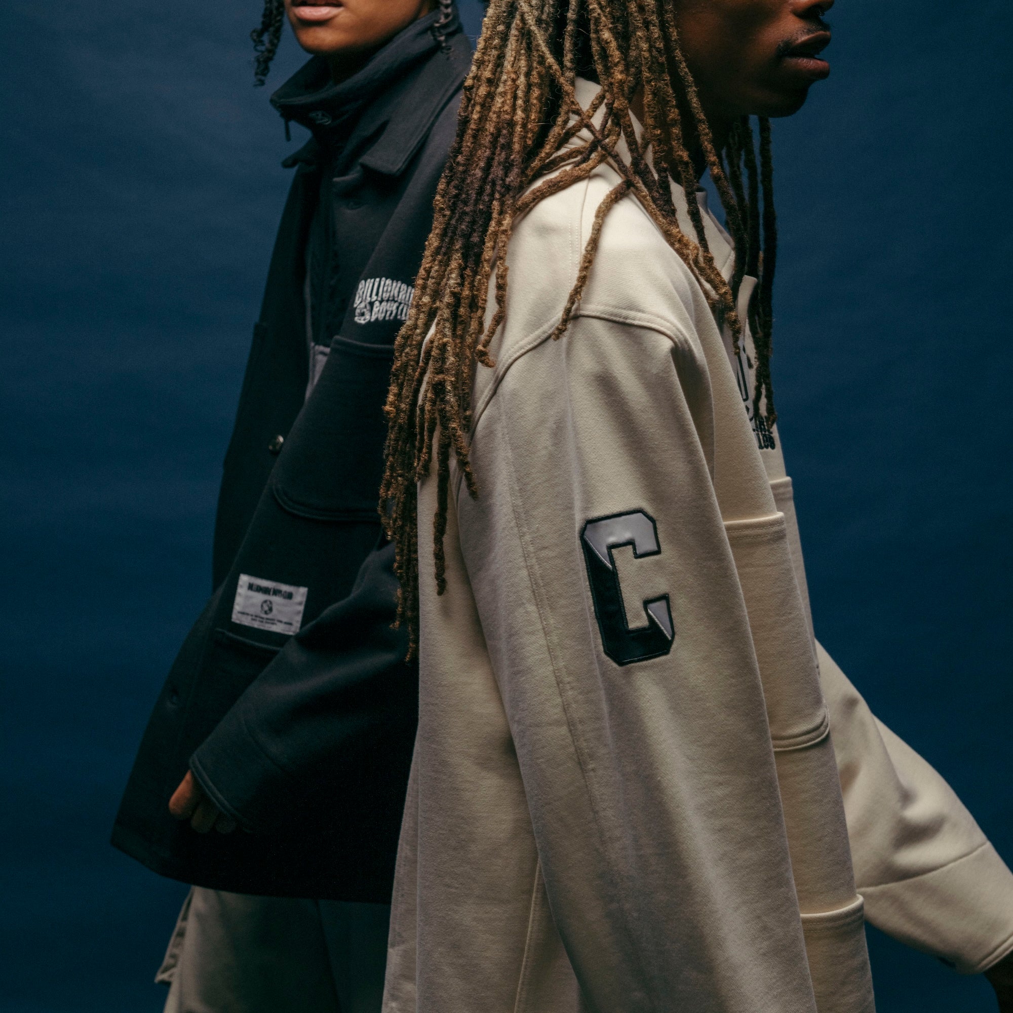 ジャケット・アウター BABYLON CLUB BC LOGO SWEATVERSITYJACKET BABYLON CLUB BC LOGO SWEATVERSITYJACKET