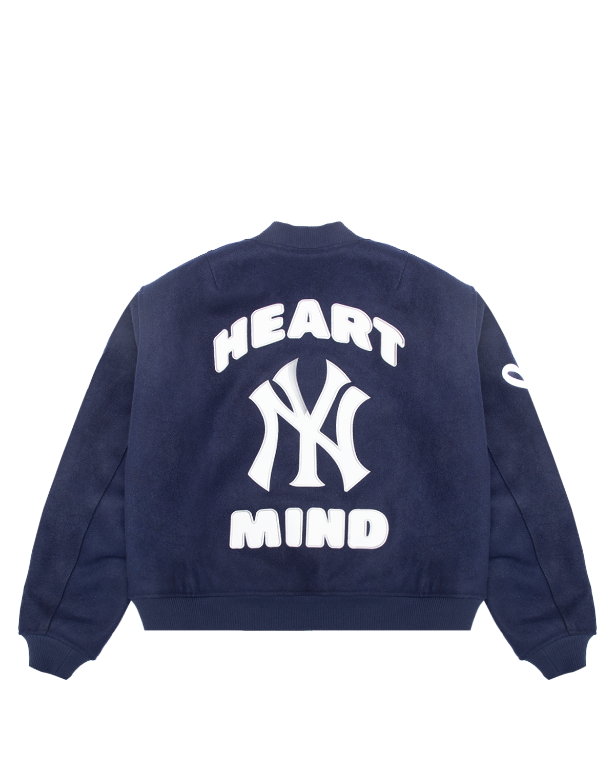 画像をギャラリービューアに読み込む, BILLIONAIRE BOYS CLUB × NEW YORK YANKEES NY YANKEES HEART &amp; MIND WOOL BOMBER
