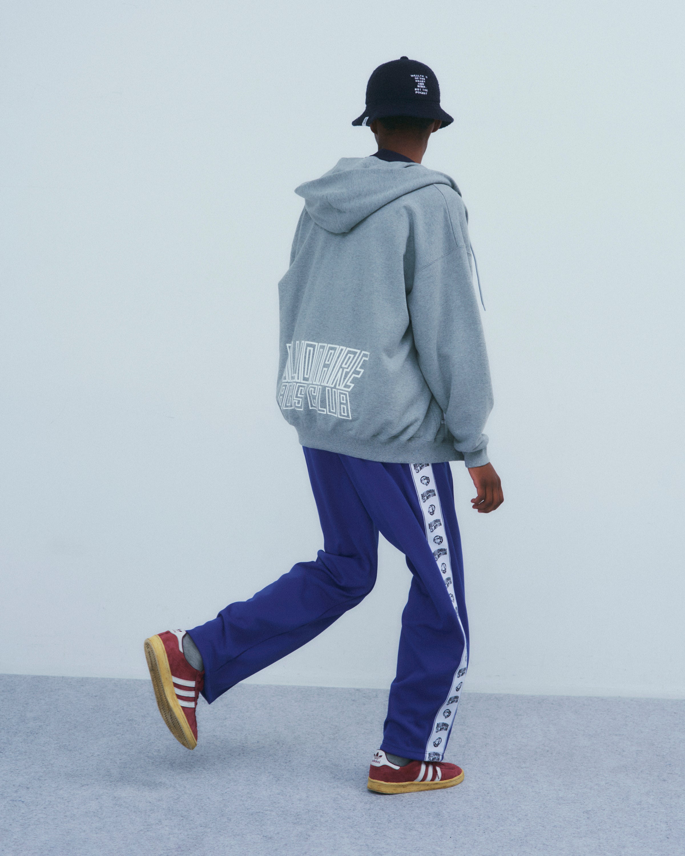 画像をギャラリービューアに読み込む, EMBROIDERED LOGO ZIP UP HOODIE
