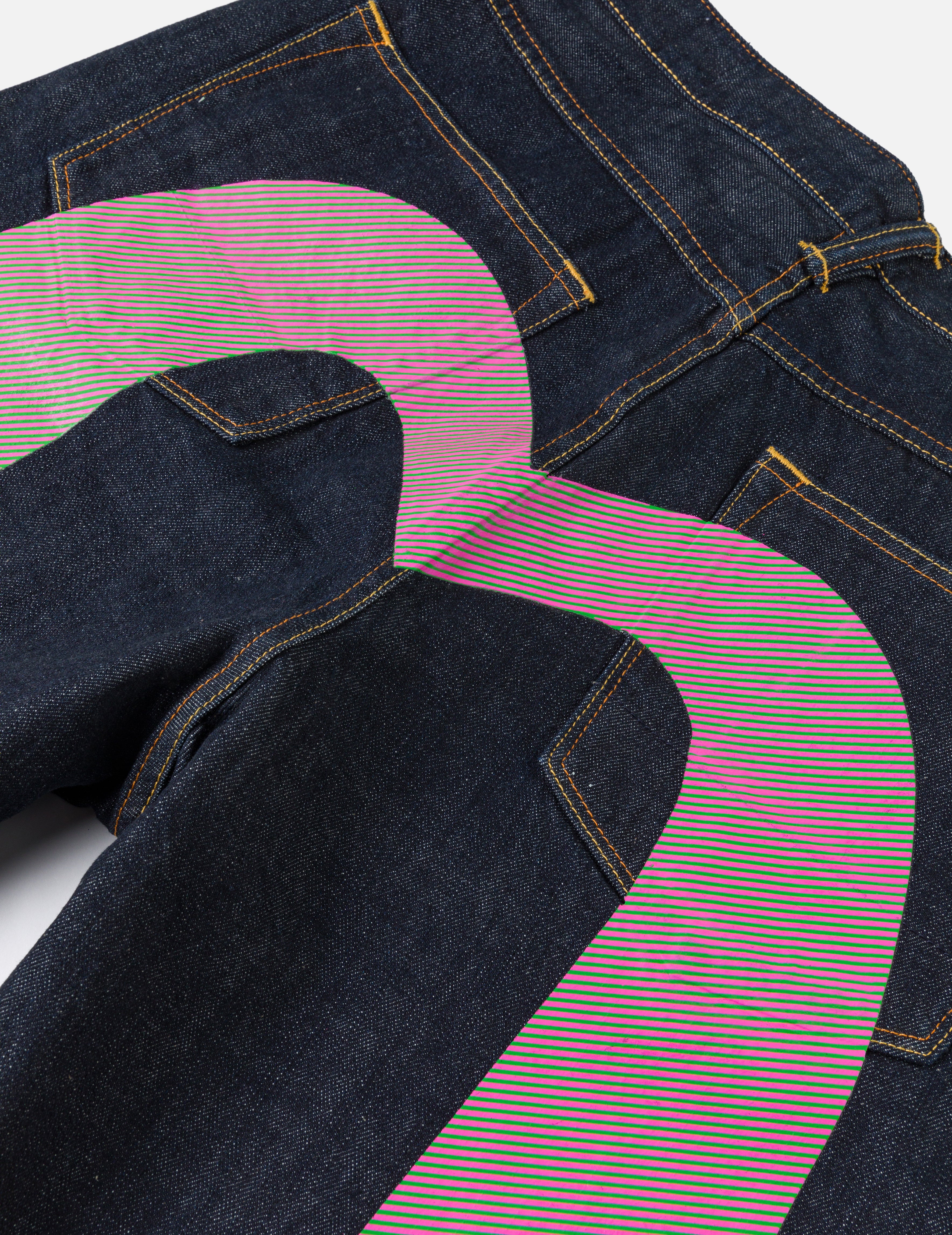 Load image into Gallery viewer, EVISU X ICECREAM_DAICOCK PRINTED BAGGY JEANS
