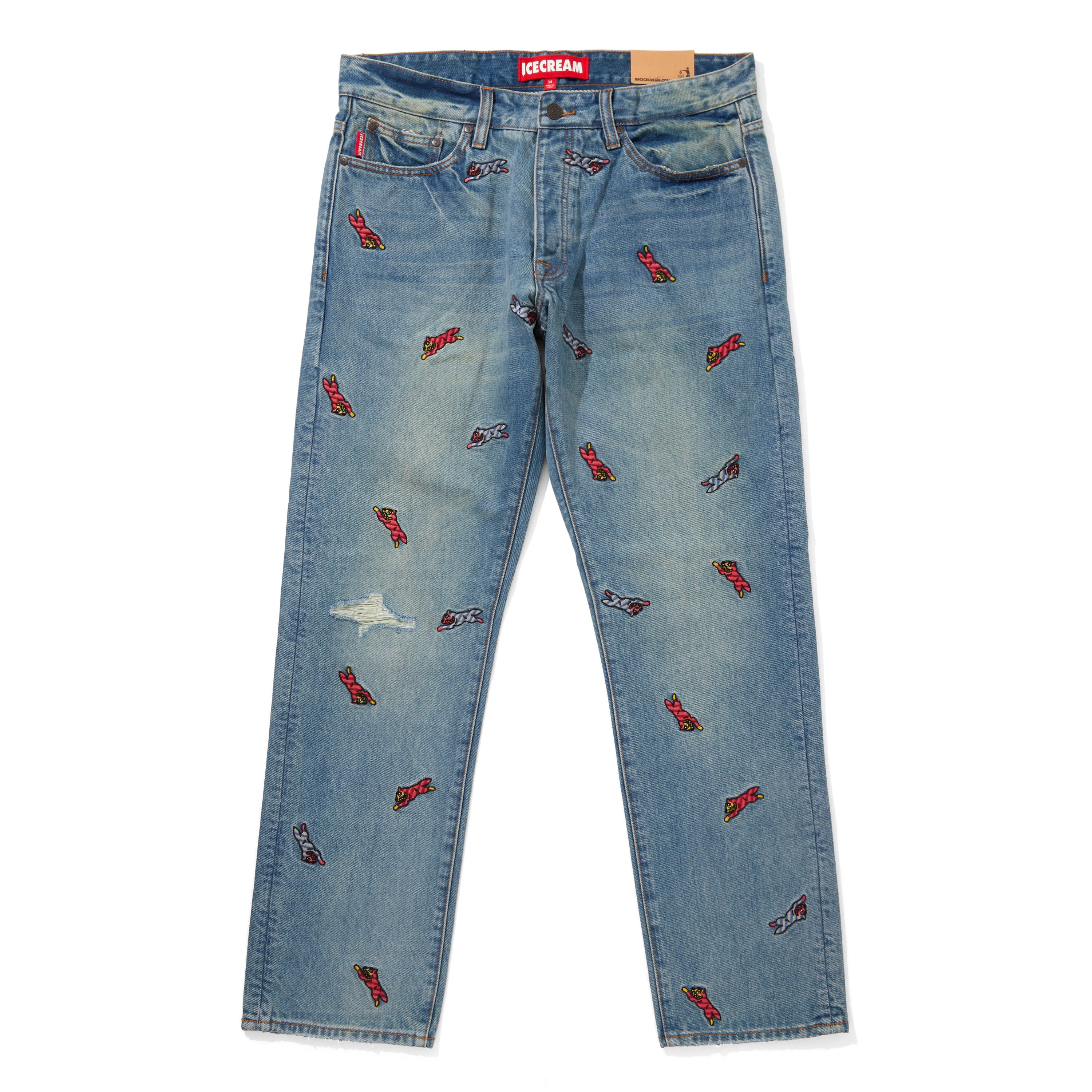 Load image into Gallery viewer, ALL CAPS DENIM
