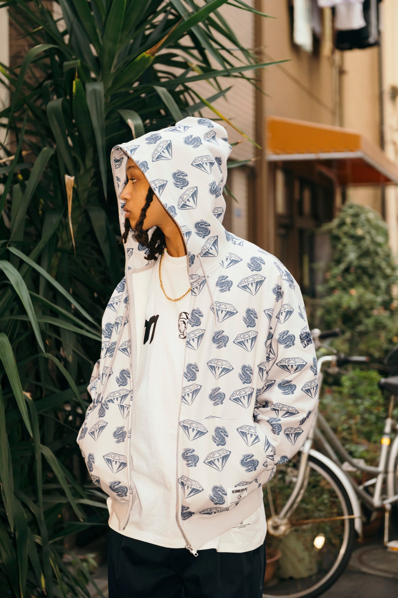 画像をギャラリービューアに読み込む, Billionire Boys Club X Manastash Full Zip Up Hoodie D&amp;D
