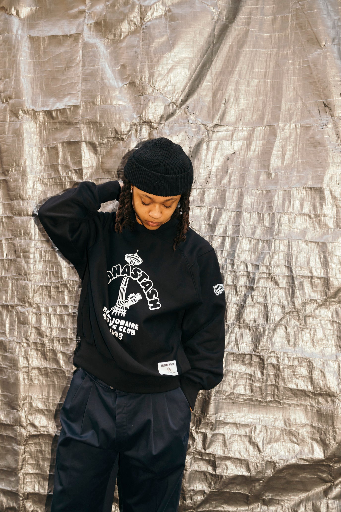 画像をギャラリービューアに読み込む, Billionire Boys Club X Manastash Gusset Sweatshirt
