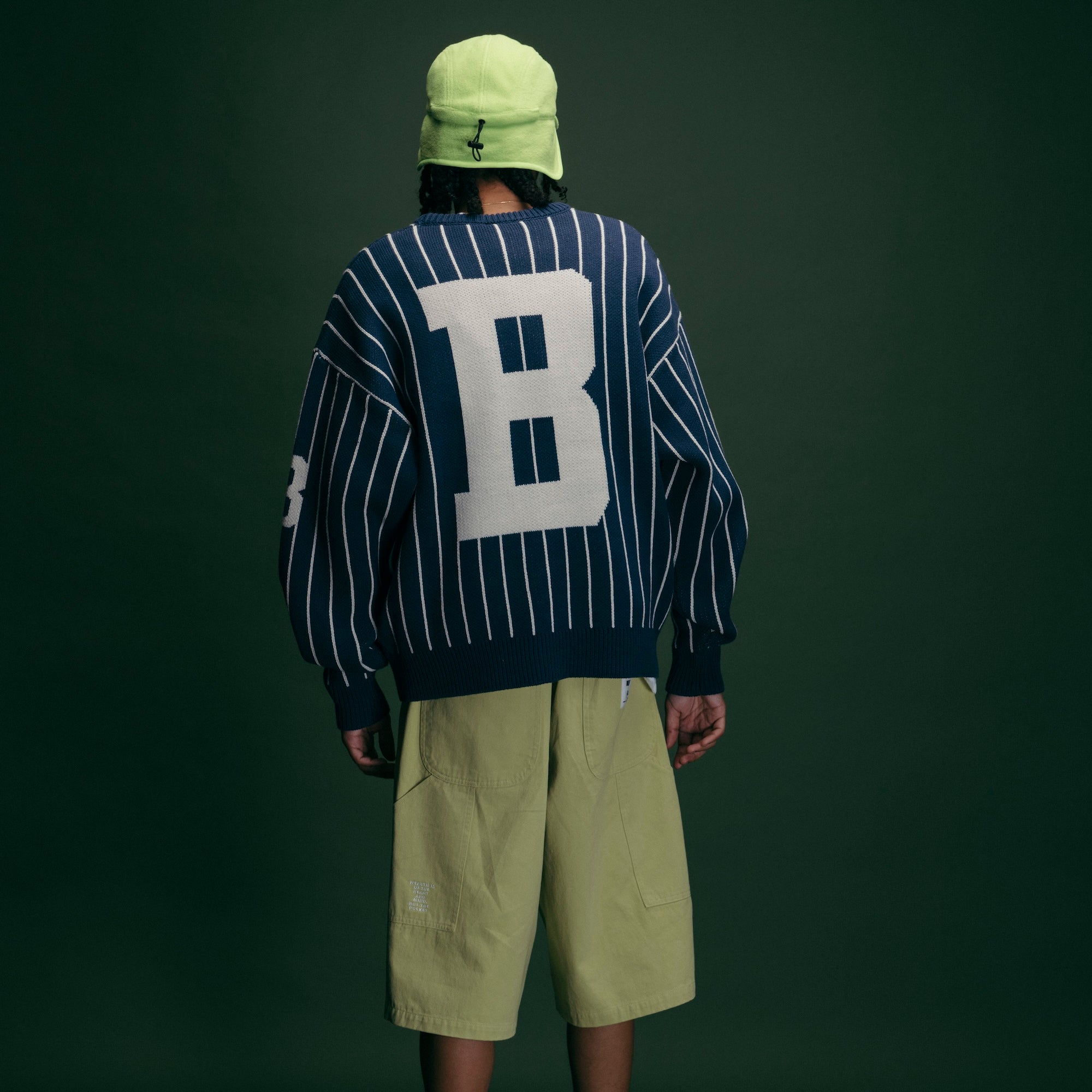 画像をギャラリービューアに読み込む, FELT LOGO WASHED COTTON BAGGY SHORTS
