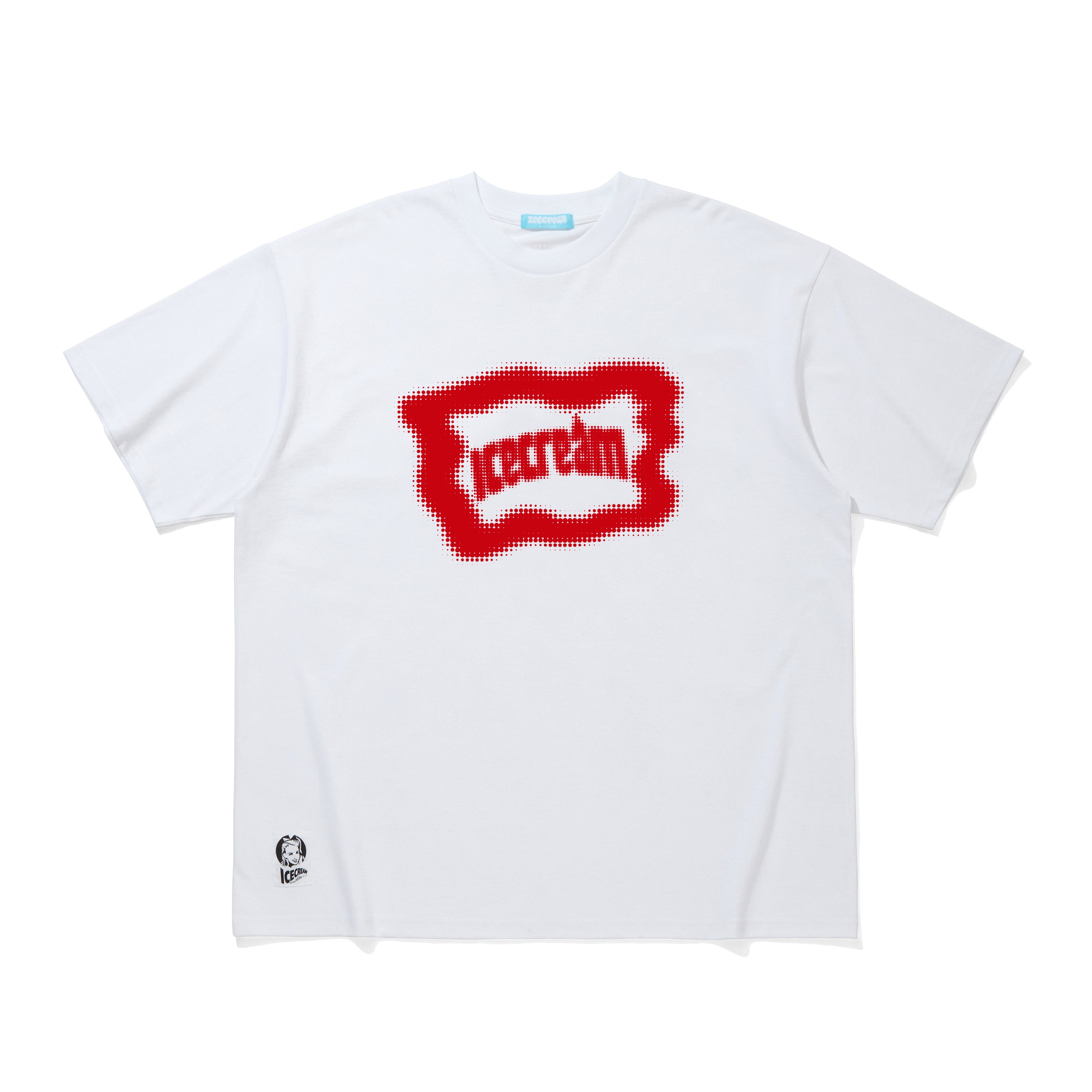 画像をギャラリービューアに読み込む, Cotton T-shirt_Color Haletone Logo LOGO
