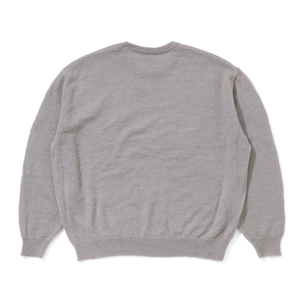 画像をギャラリービューアに読み込む, EMBROIDERED LOGO MOHAIR SWEATER STARFIELD
