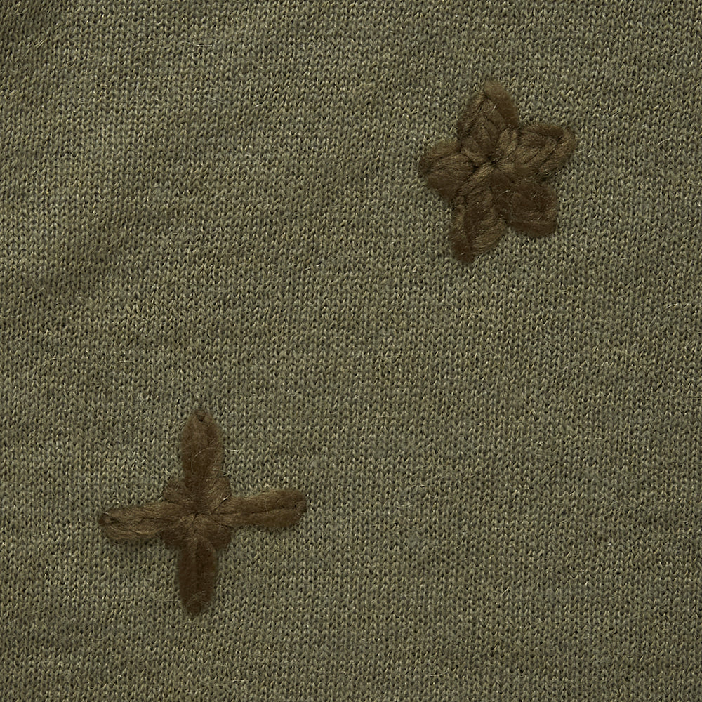 画像をギャラリービューアに読み込む, EMBROIDERED LOGO MOHAIR SWEATER STARFIELD
