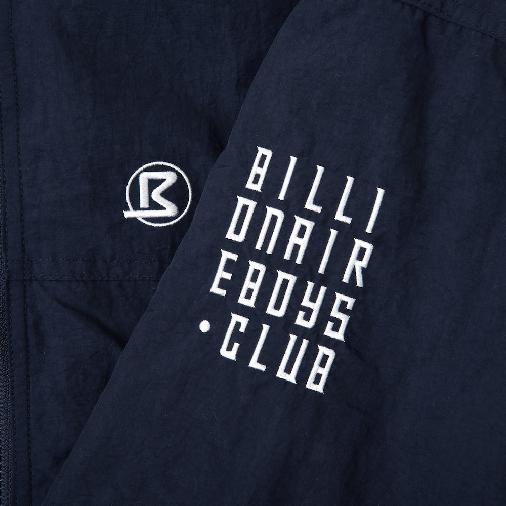 Load image into Gallery viewer, EMBROIDERED LOGO FLEECE LINED NYLON JACKET
