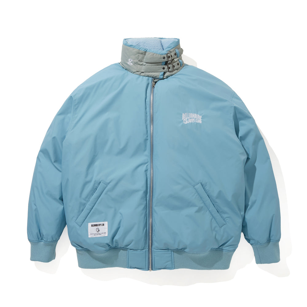 Load image into Gallery viewer, BILLIONAIRE BOYS CLUB x FIRST DOWN EMBROIDERED LOGO B-3 DOWN JACKET MICROFT®
