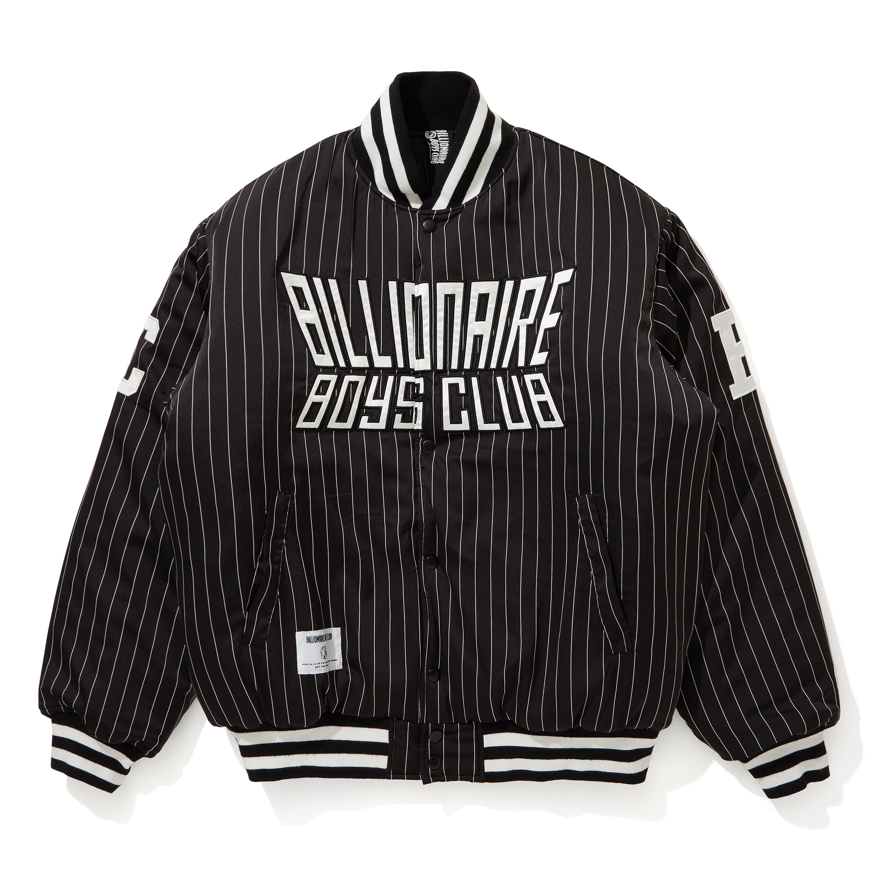 Load image into Gallery viewer, STRIPE SATIN JACKET
