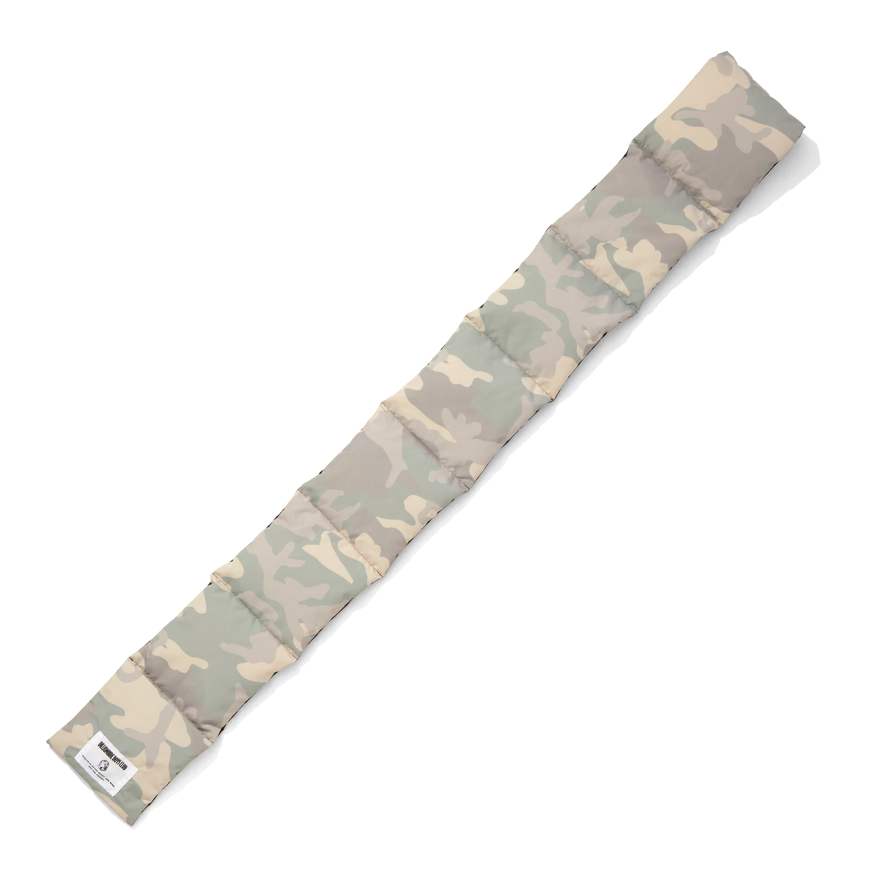 Load image into Gallery viewer, BILLIONAIRE BOYS CLUB x FIRST DOWN REVERSIBLE DOWN SCARF MICROFT®/CAMOUFLAGE
