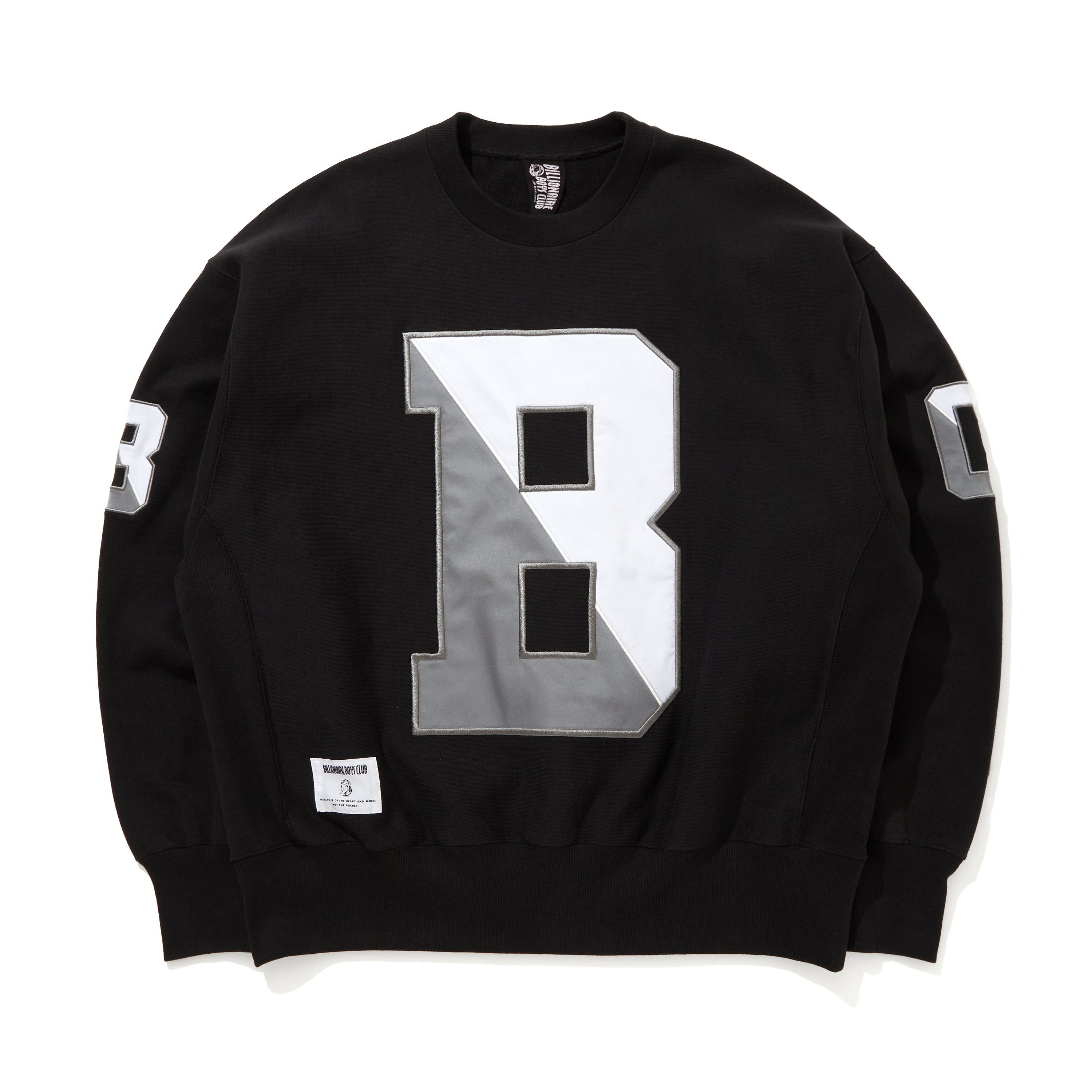 画像をギャラリービューアに読み込む, APPLIQUE LOGO SWEATSHIRT B
