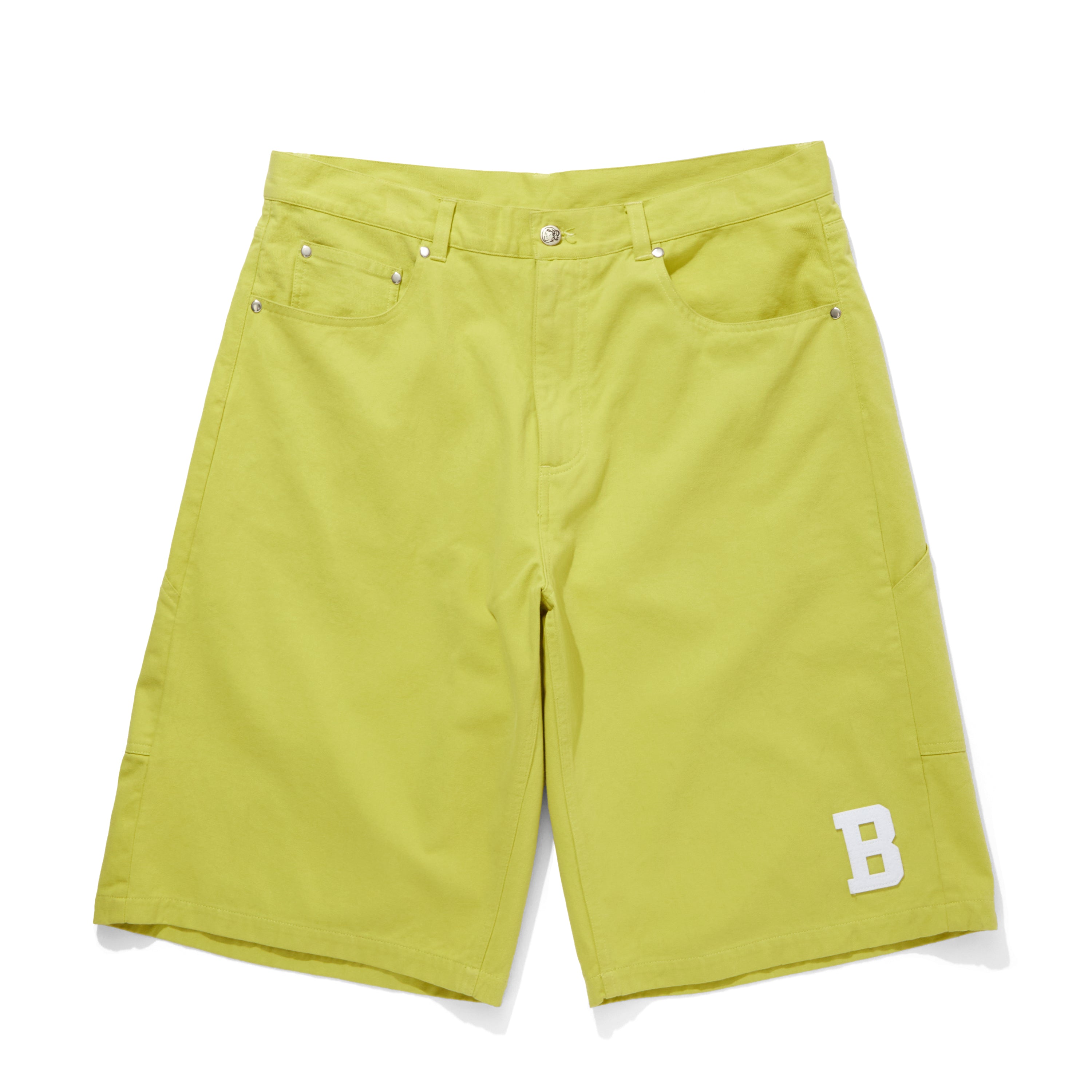 Load image into Gallery viewer, FELT LOGO WASHED COTTON BAGGY SHORTS
