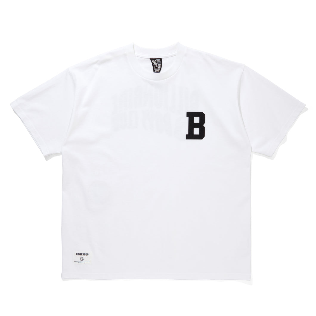 FELT LOGO COTTON T-SHIRT B LOGO