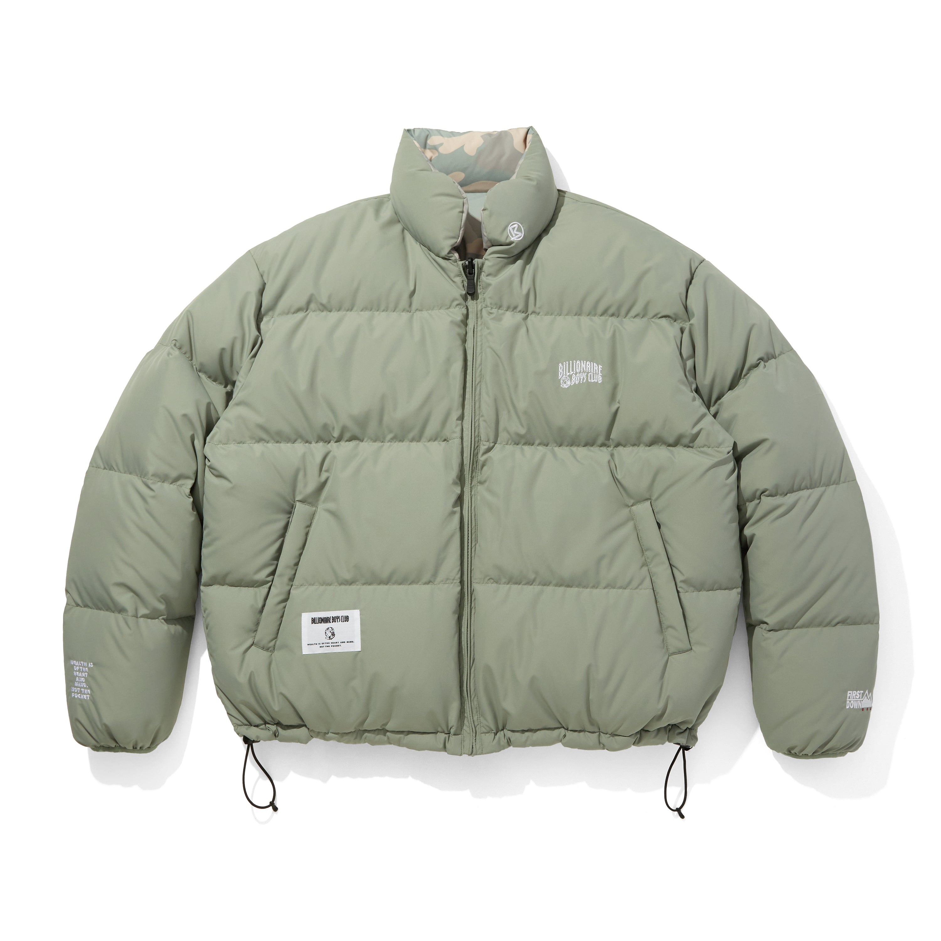 Load image into Gallery viewer, BILLIONAIRE BOYS CLUB x FIRST DOWN REVERSIBLE DOWN JACKET FUR/MICROFT®/CAMOUFLAGE (コピー)
