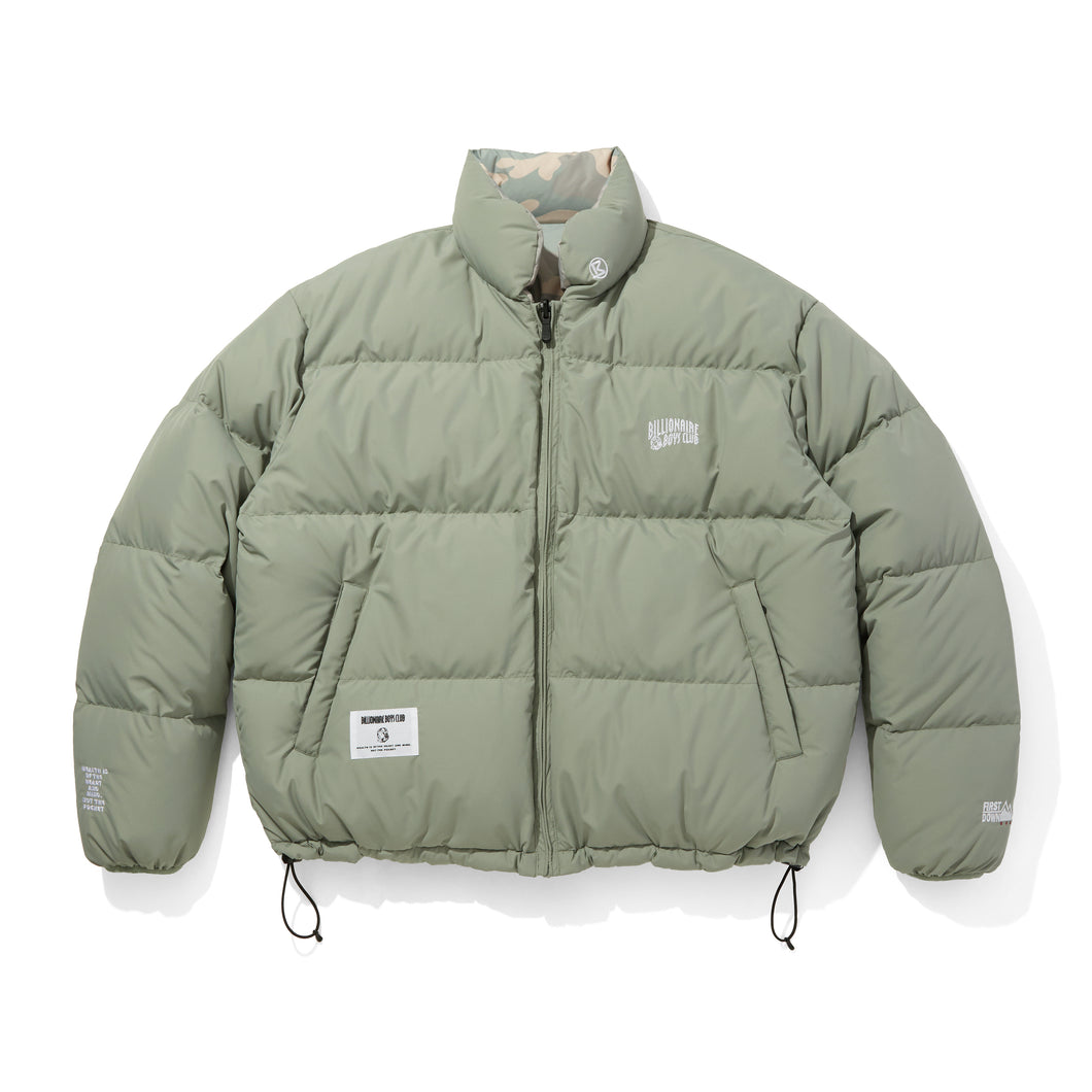 BILLIONAIRE BOYS CLUB x FIRST DOWN REVERSIBLE DOWN JACKET FUR/MICROFT®/CAMOUFLAGE (コピー)