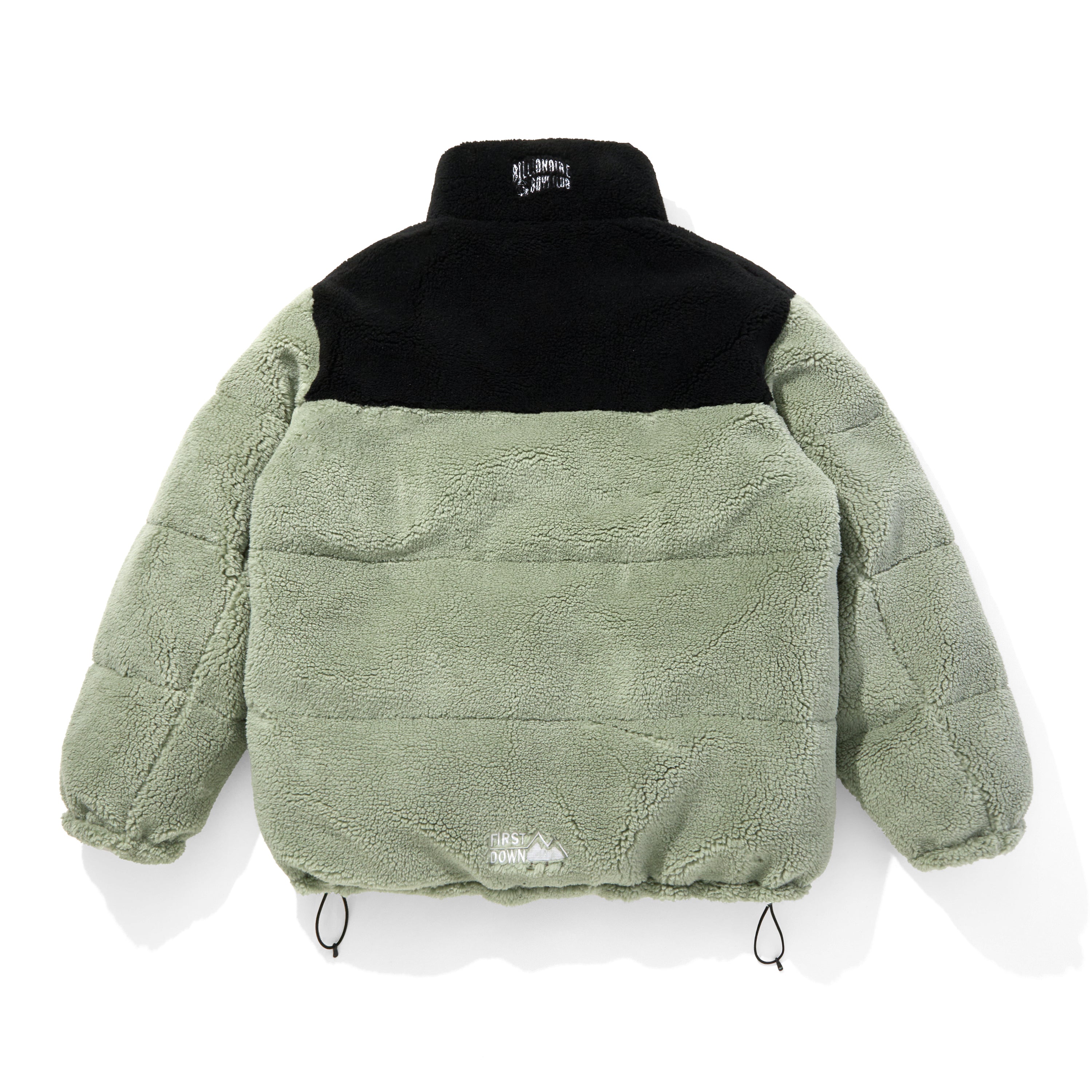 画像をギャラリービューアに読み込む, BILLIONAIRE BOYS CLUB x FIRST DOWN EMBROIDERED LOGO REVERSIBLE BUBBLE DOWN JACKET MICROFT®/FUR
