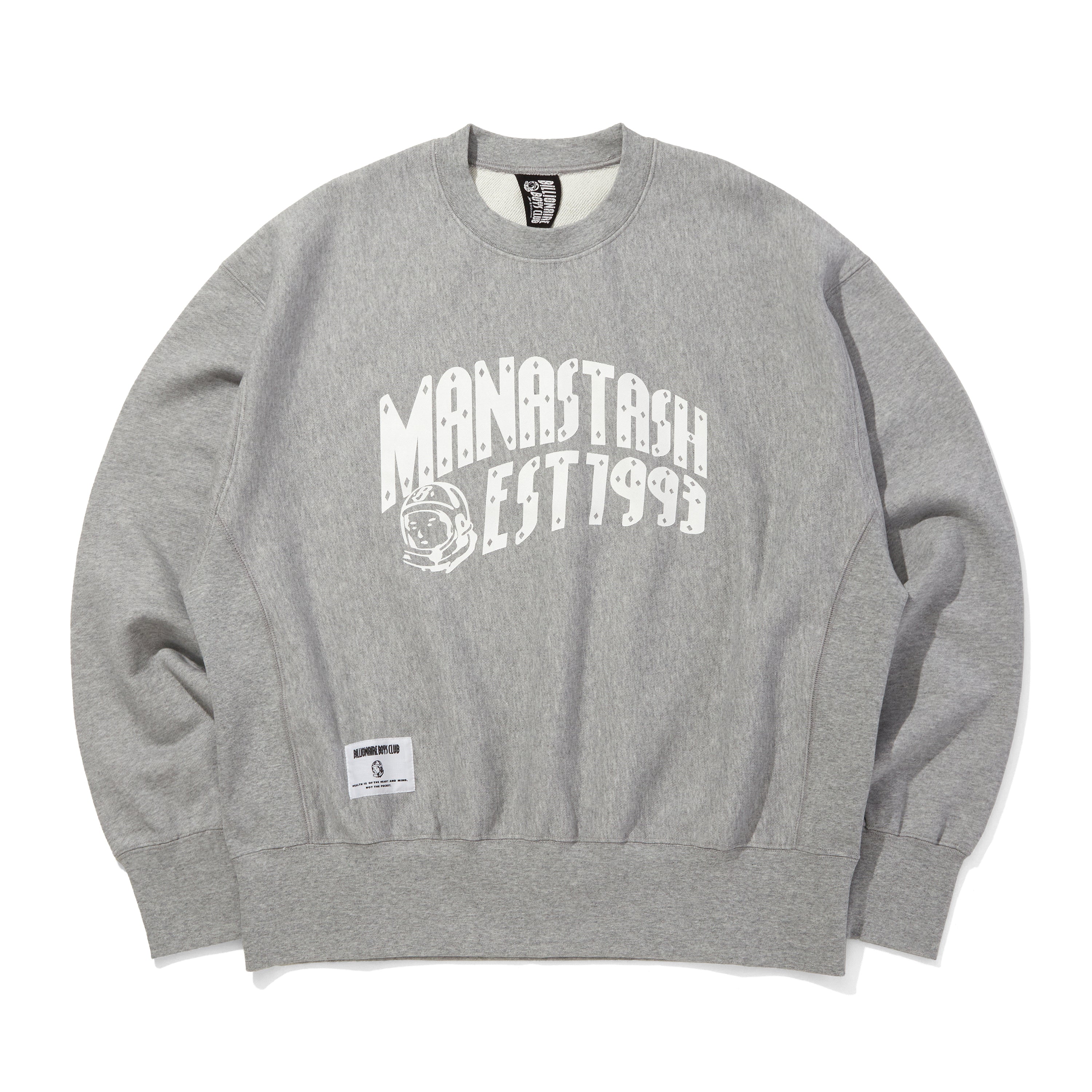 Load image into Gallery viewer, BILLIONAIRE BOYS CLUB x MANASTASH_COTTON SWEATSHIRT_ARCH LOGO
