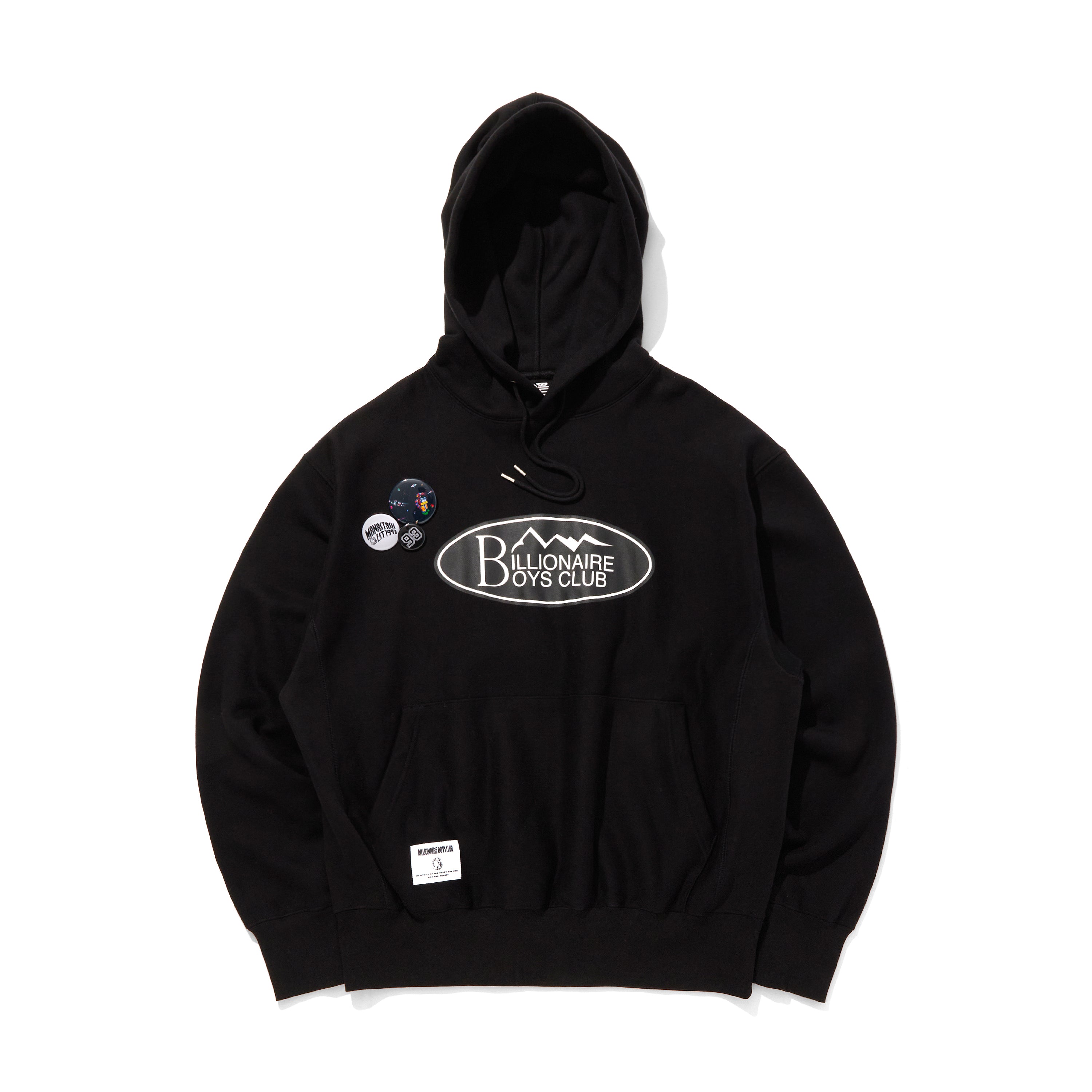 Load image into Gallery viewer, BILLIONAIRE BOYS CLUB x MANASTASH_COTTON HOODIE_MOUNTAIN LOGO
