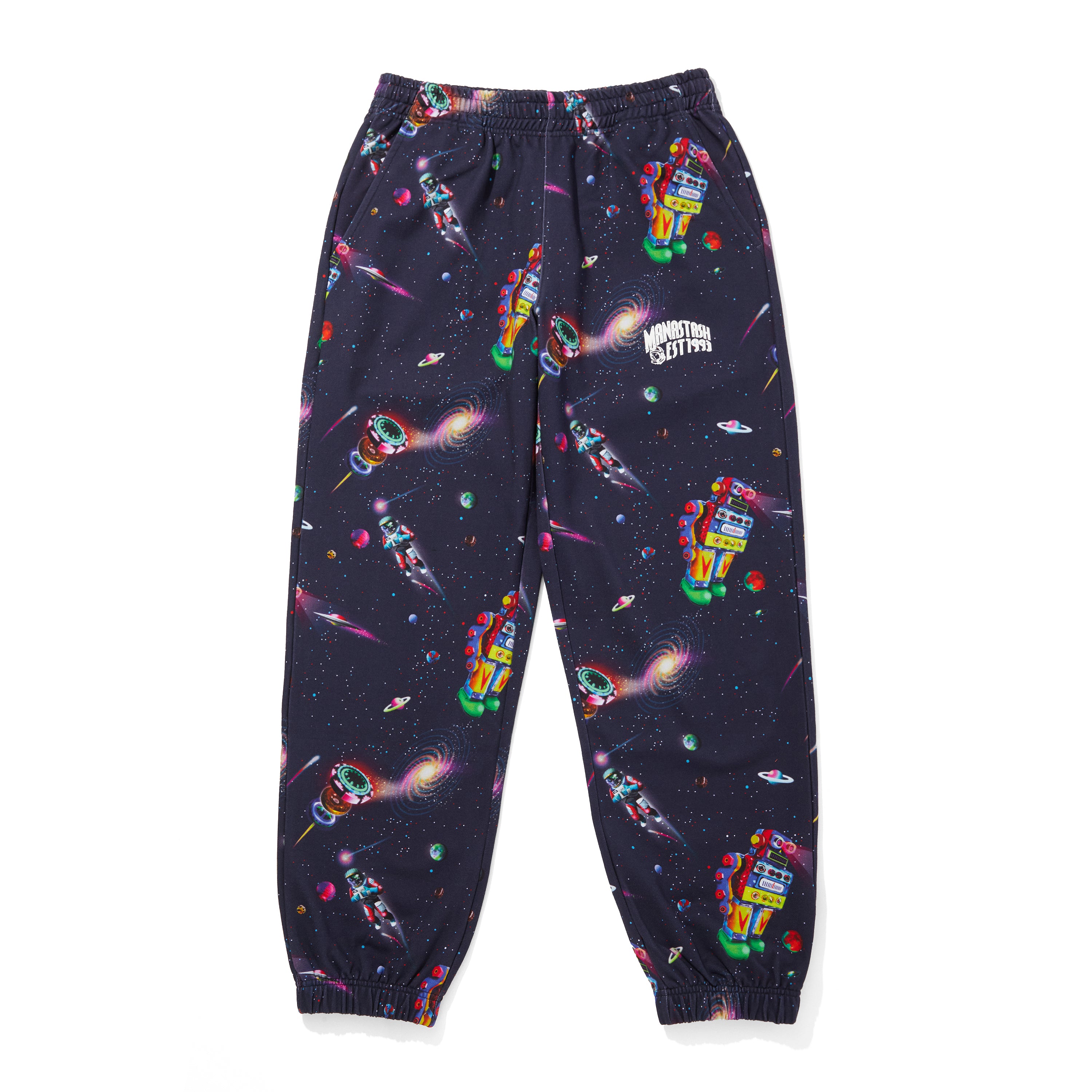 Load image into Gallery viewer, BILLIONAIRE BOYS CLUB x MANASTASH_COTTON SWEAT PANTS_REAL SPACE
