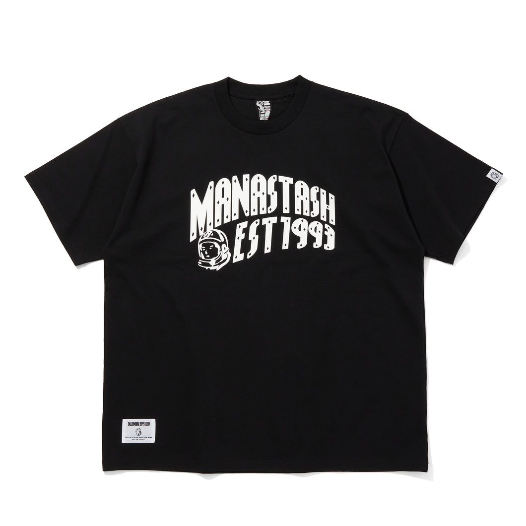 BILLIONAIRE BOYS CLUB x MANASTASH_COTTON T-SHIRT_ARCH LOGO