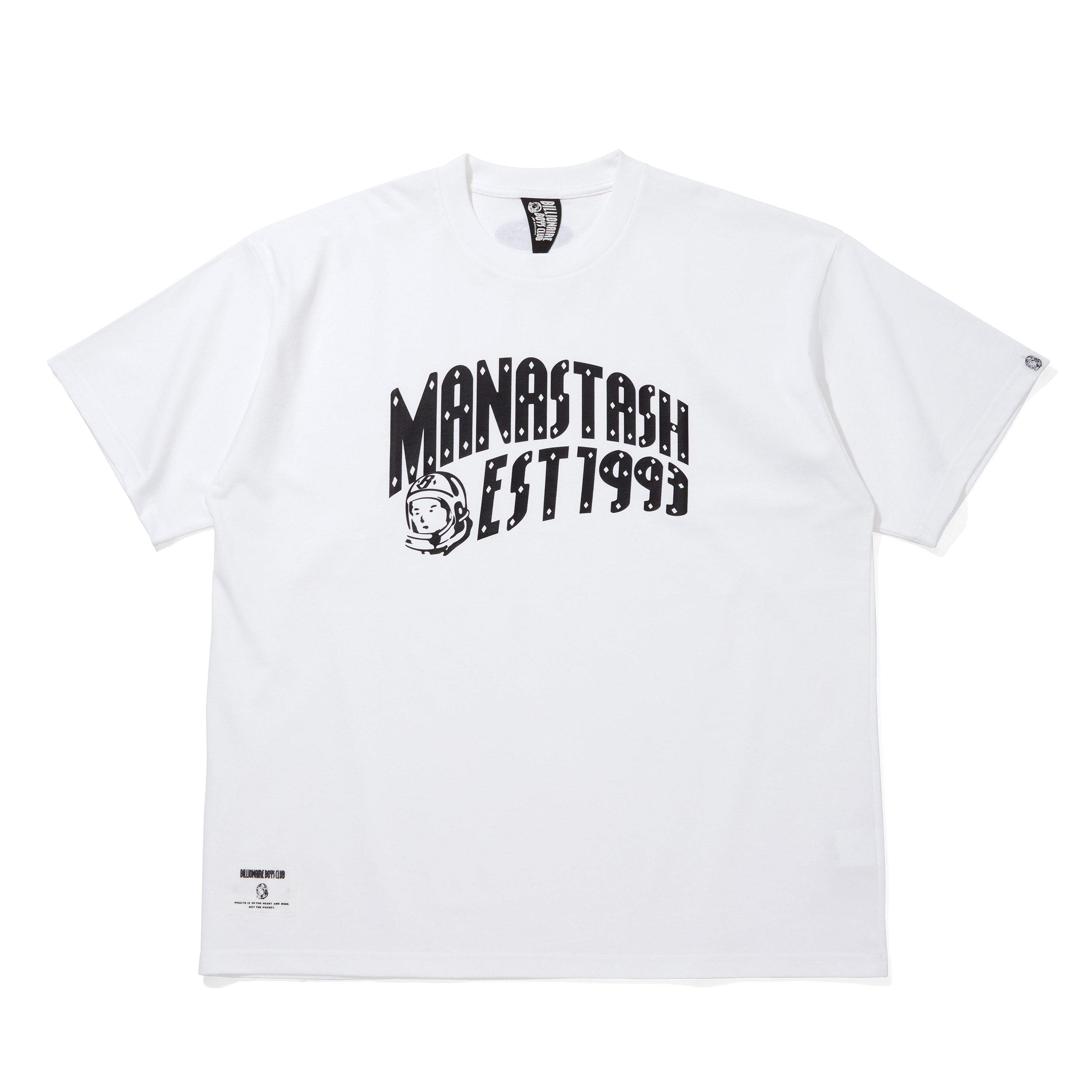 Load image into Gallery viewer, BILLIONAIRE BOYS CLUB x MANASTASH_COTTON T-SHIRT_ARCH LOGO
