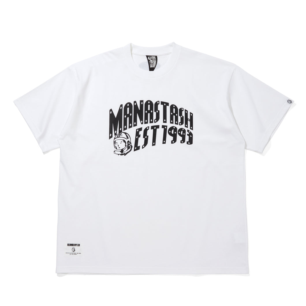 BILLIONAIRE BOYS CLUB x MANASTASH_COTTON T-SHIRT_ARCH LOGO