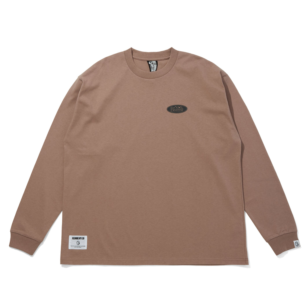 BILLIONAIRE BOYS CLUB x MANASTASH_COTTON L/S T-SHIRT_ARCH LOGO