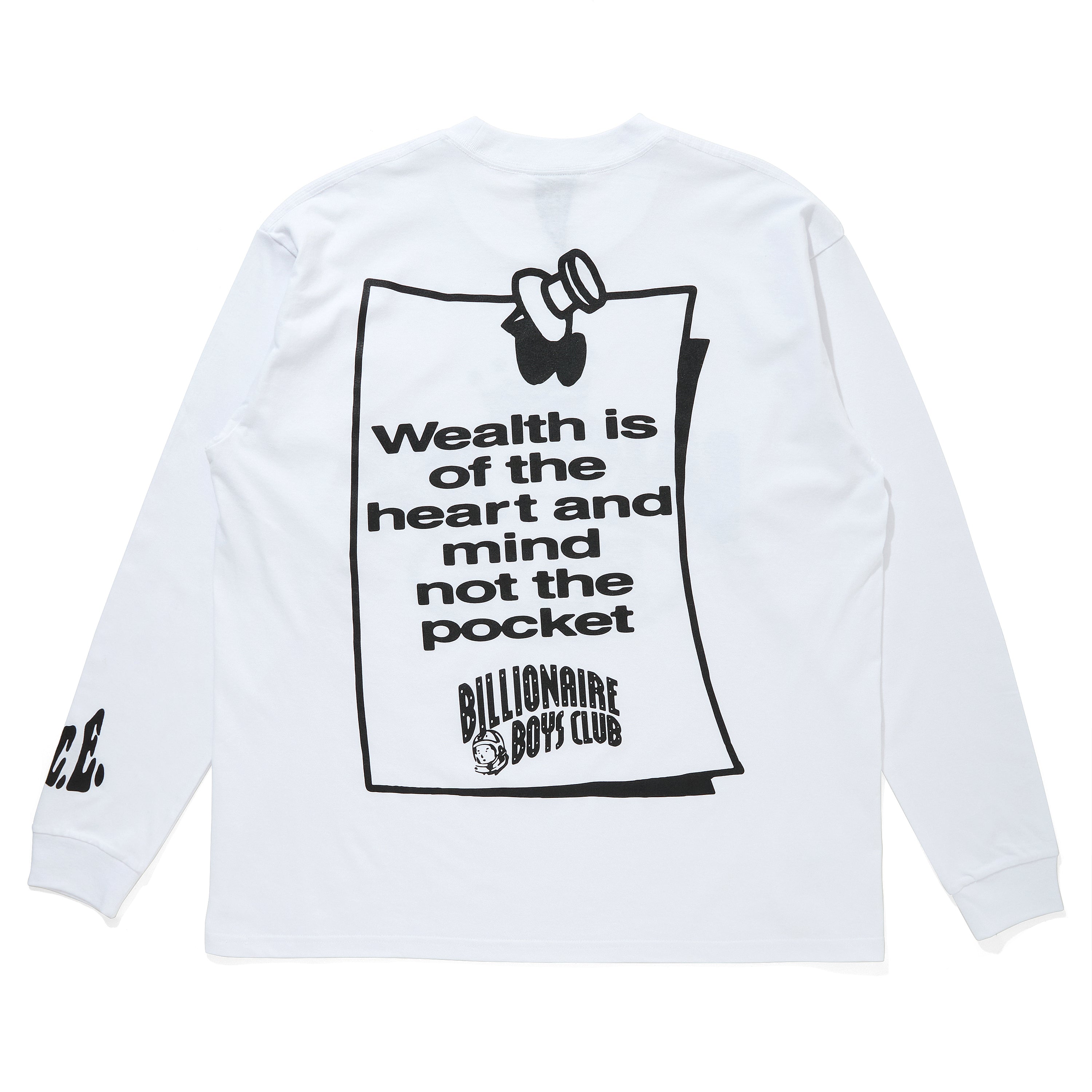 Load image into Gallery viewer, COTTON L/S T-SHIRT WEALTH
