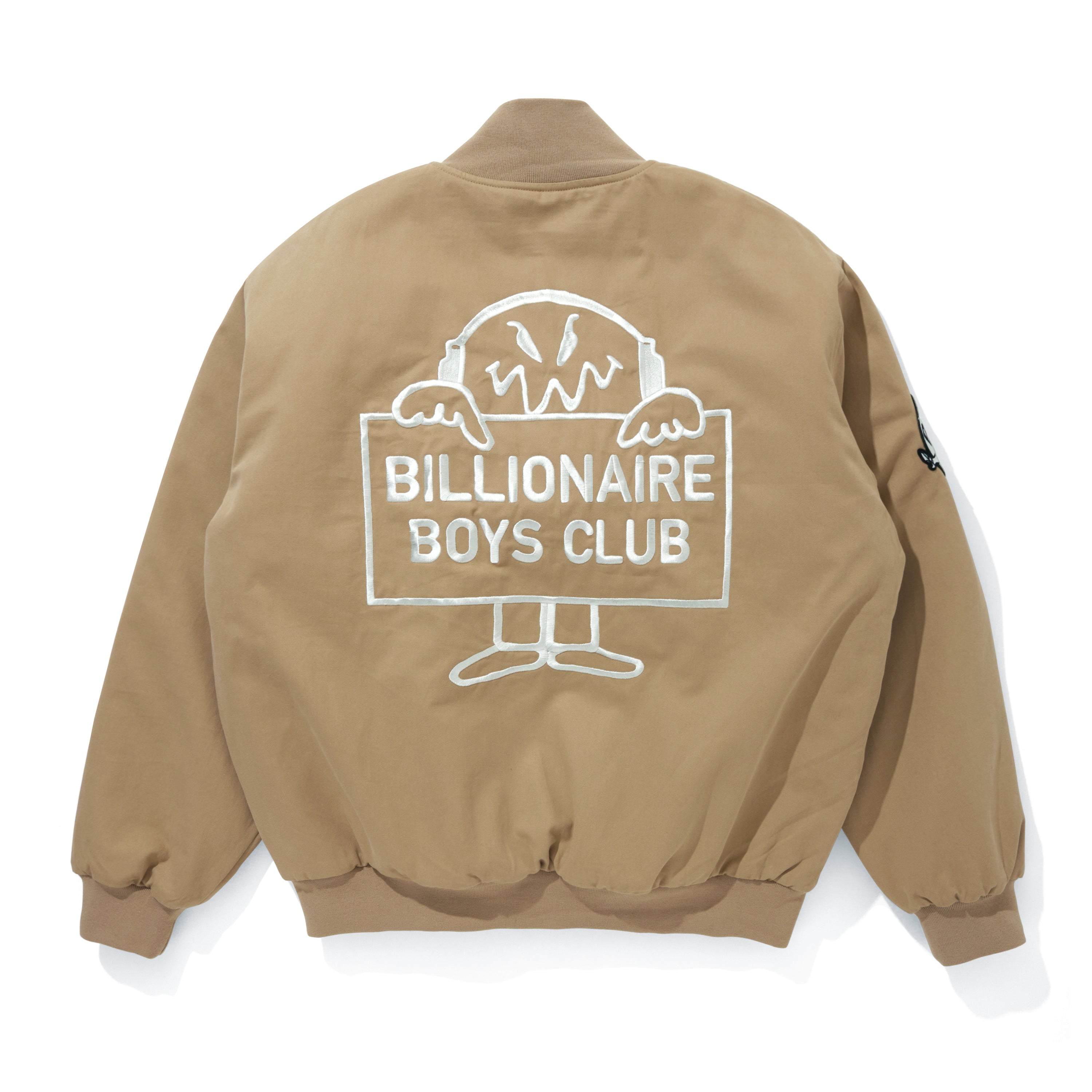 Load image into Gallery viewer, COTTON TWILL VARSITY JACKET WITH BADGE
