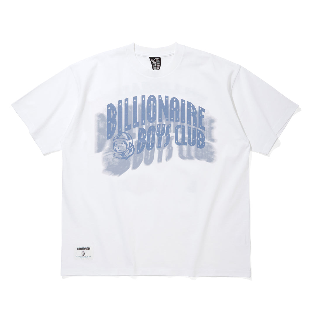 COTTON T-SHIRT BLURRY ARCH LOGO