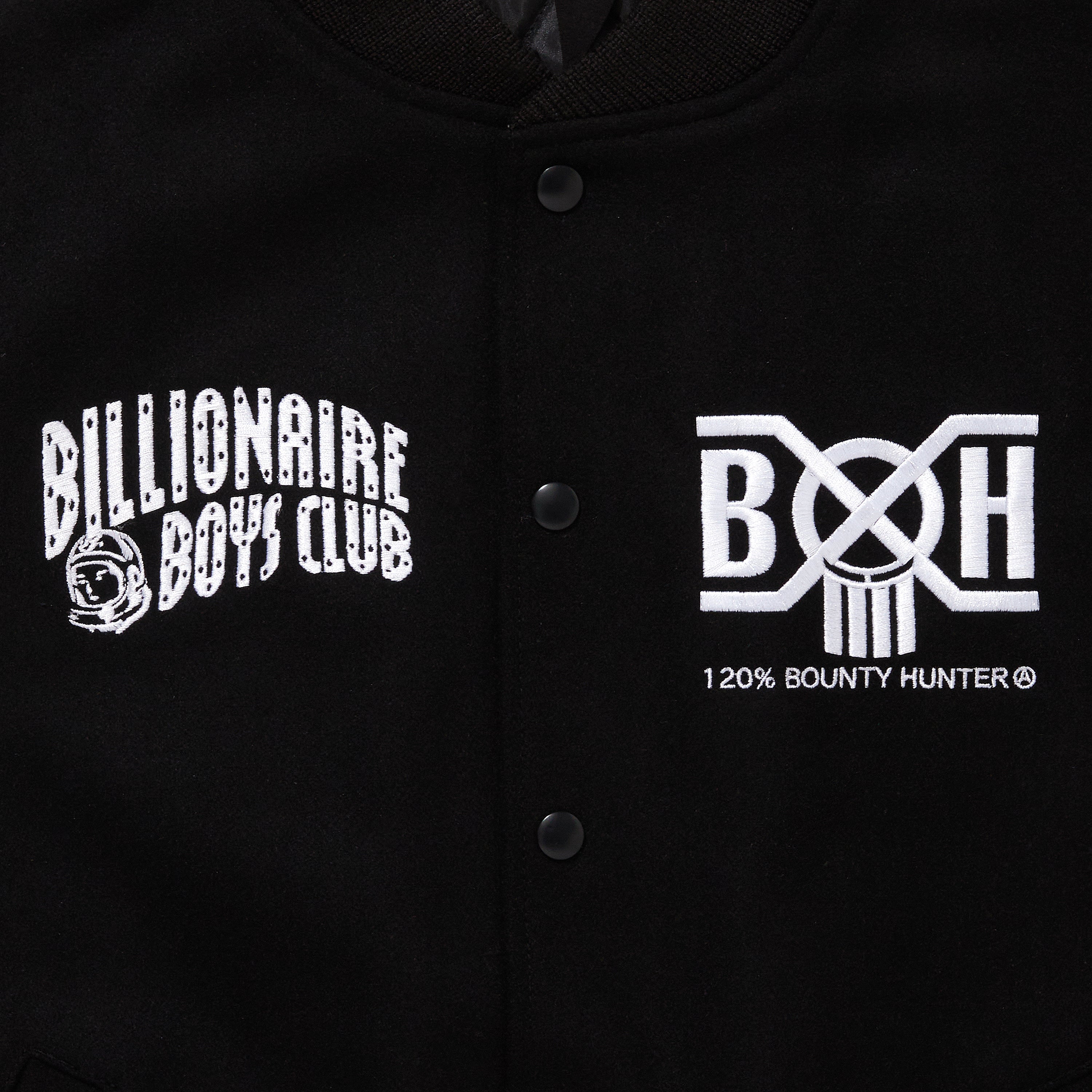 画像をギャラリービューアに読み込む, BILLIONAIRE BOYS CLUB x BOUNTY HUNTER MELTON VARSITY JACKET
